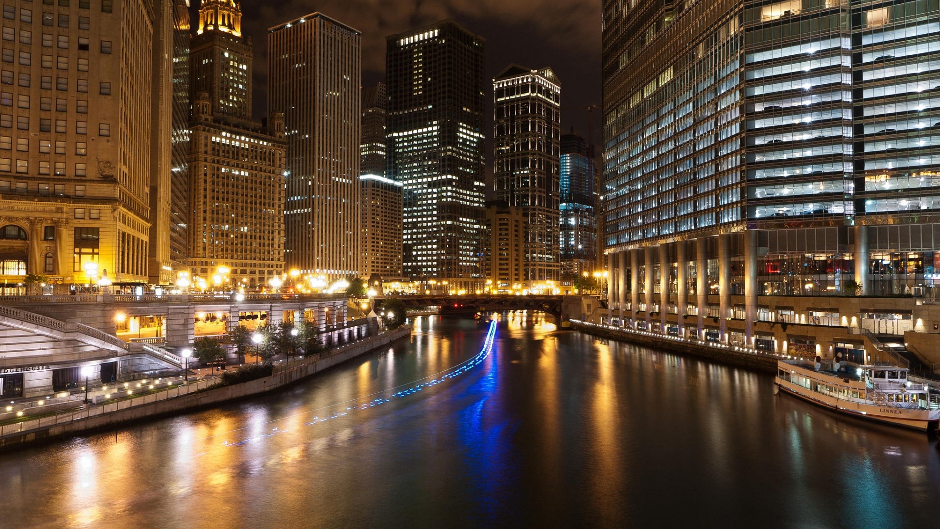 chicago, riverwalk