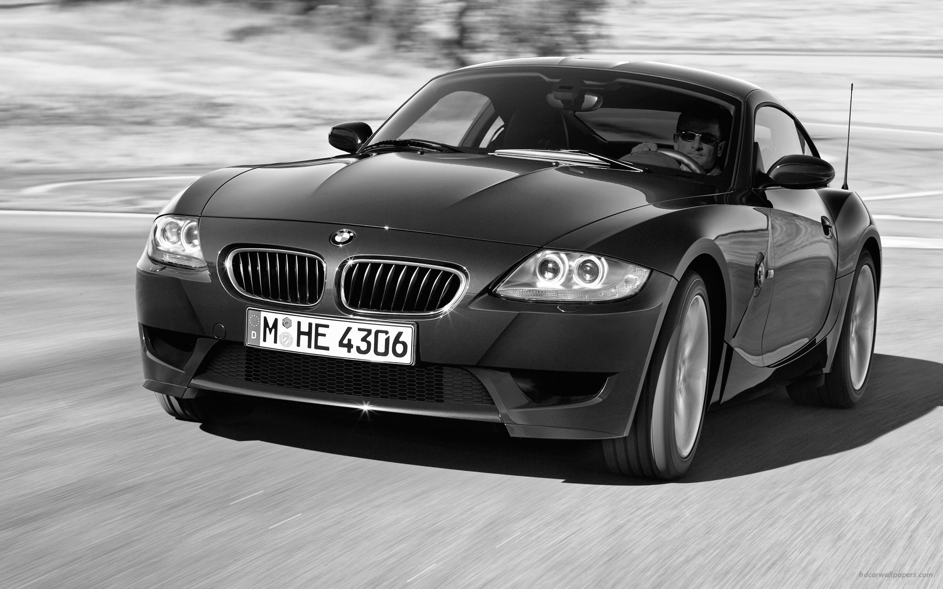 bmw, купе, автомагистраль No 115052 Разрешение 1920x1200