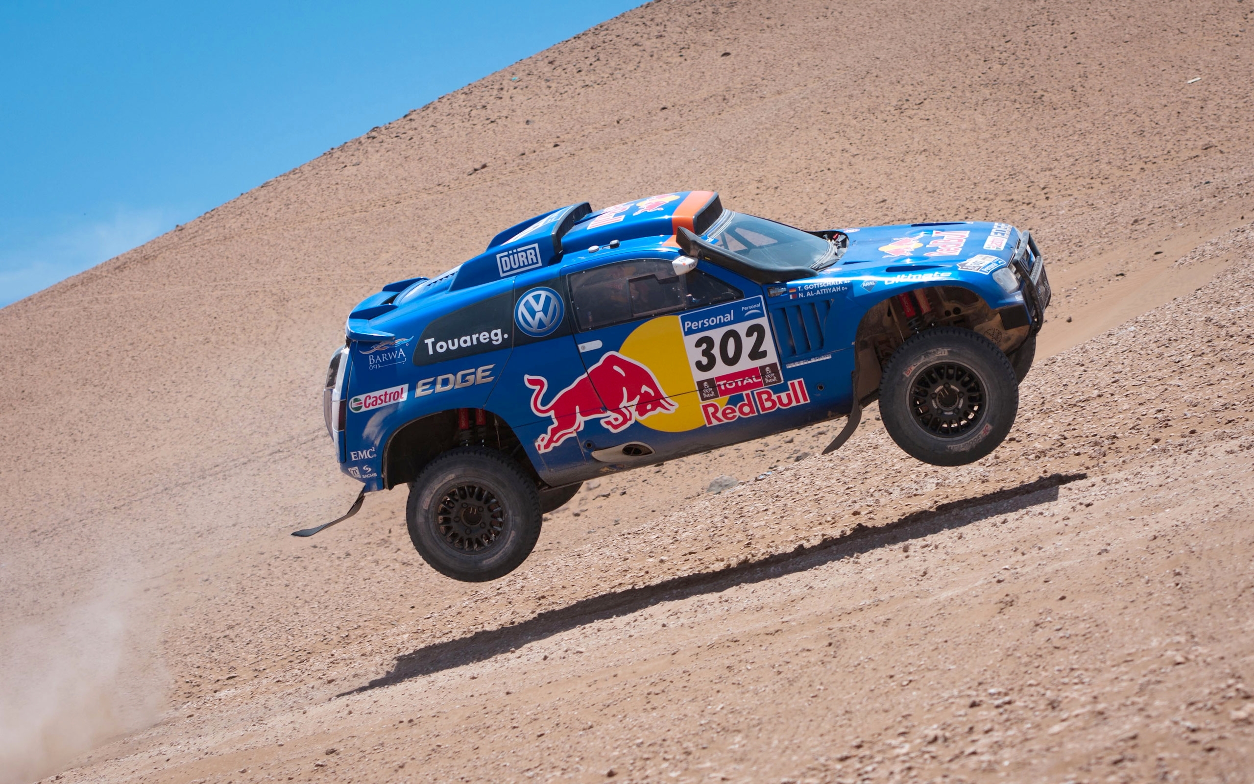 volkswagen, touareg, dakar
