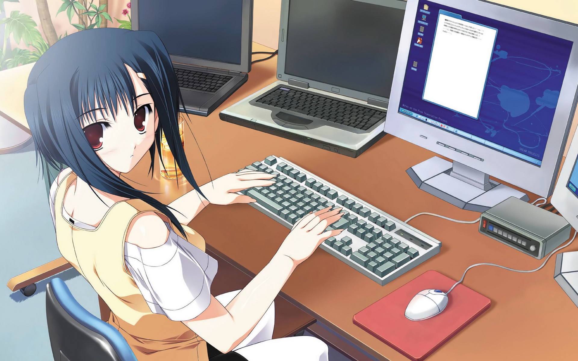 аниме, девушки