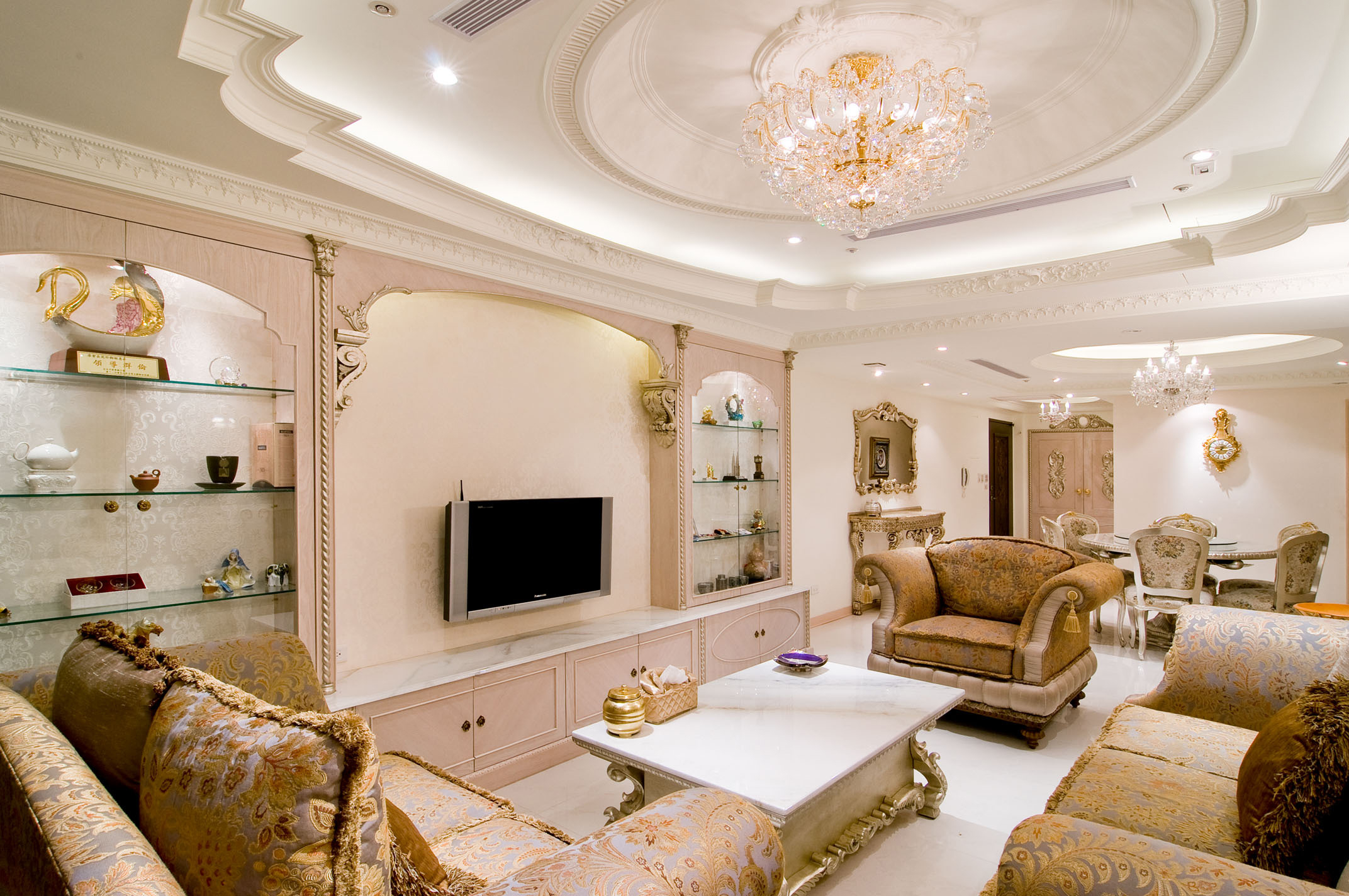 living, смотреть, гостиной