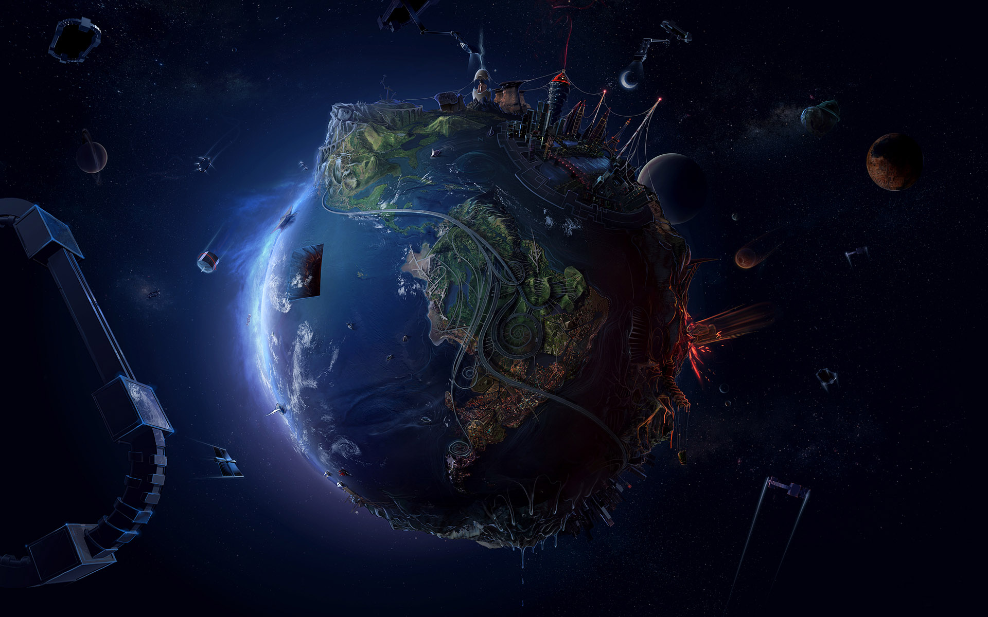 planeta, terra, futuro