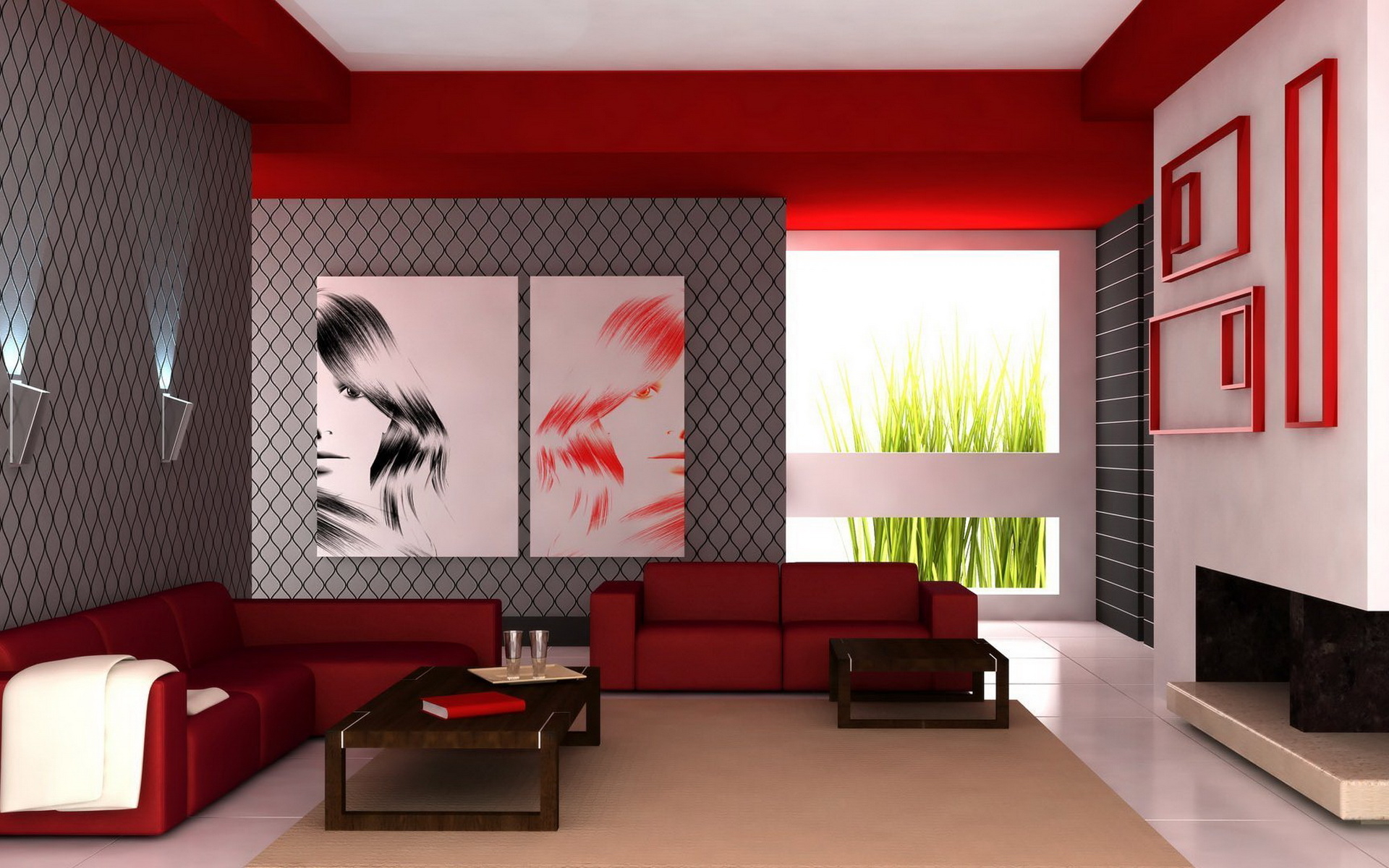 room, living Фон № 20185 разрешение 1920x1200