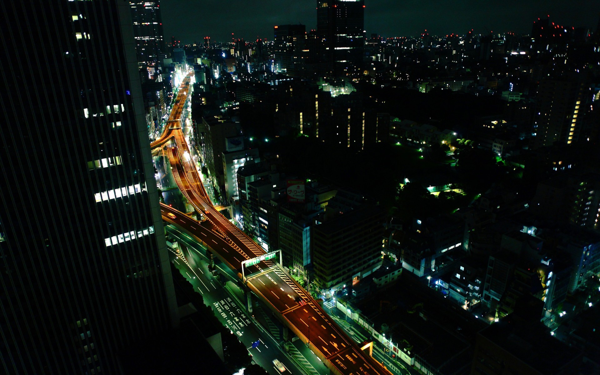tokio, автострада, огонь