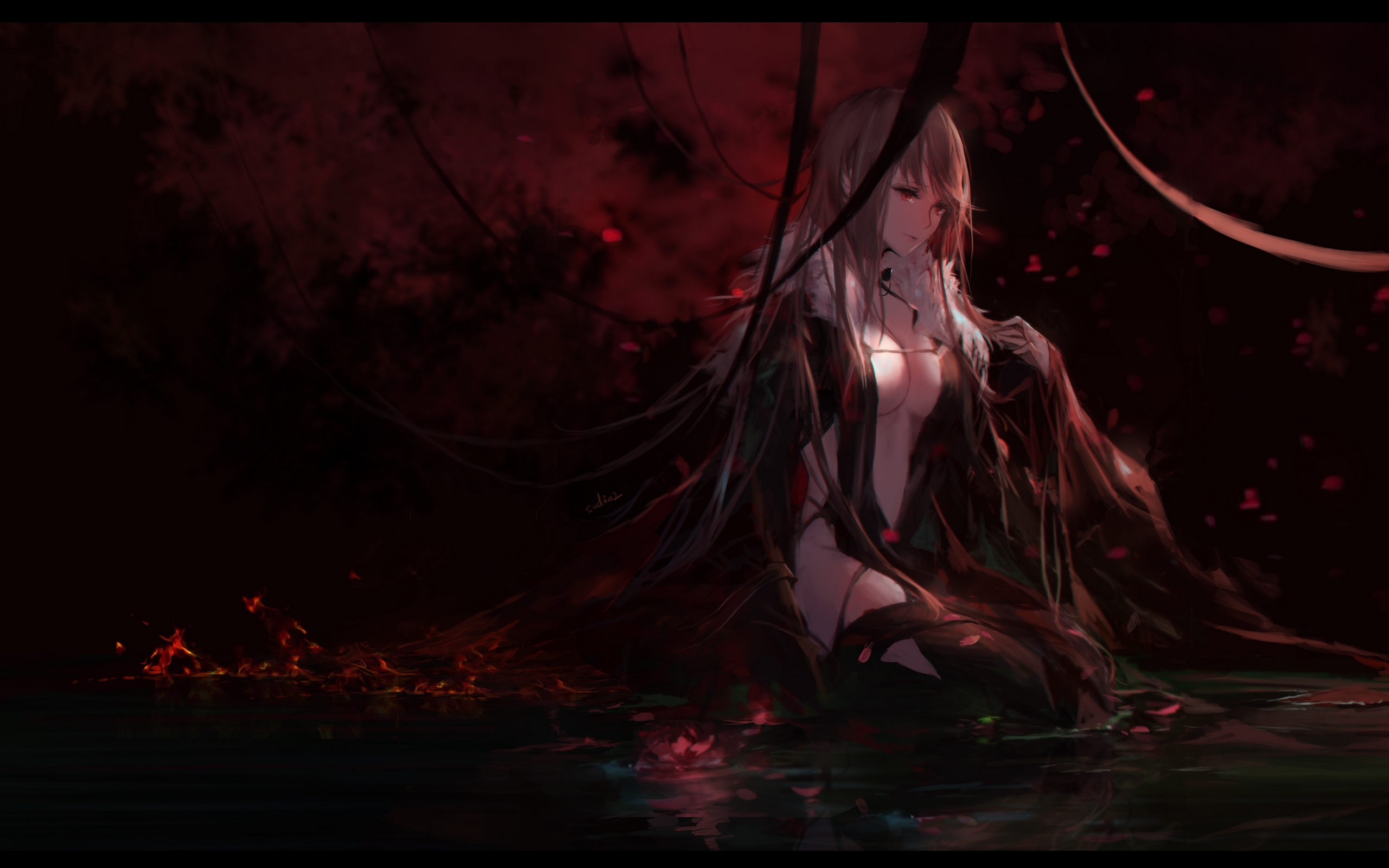 аниме, искусство, зерохан