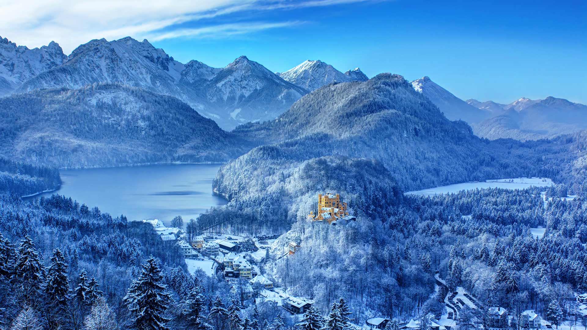 замок, замок, хеншвангау