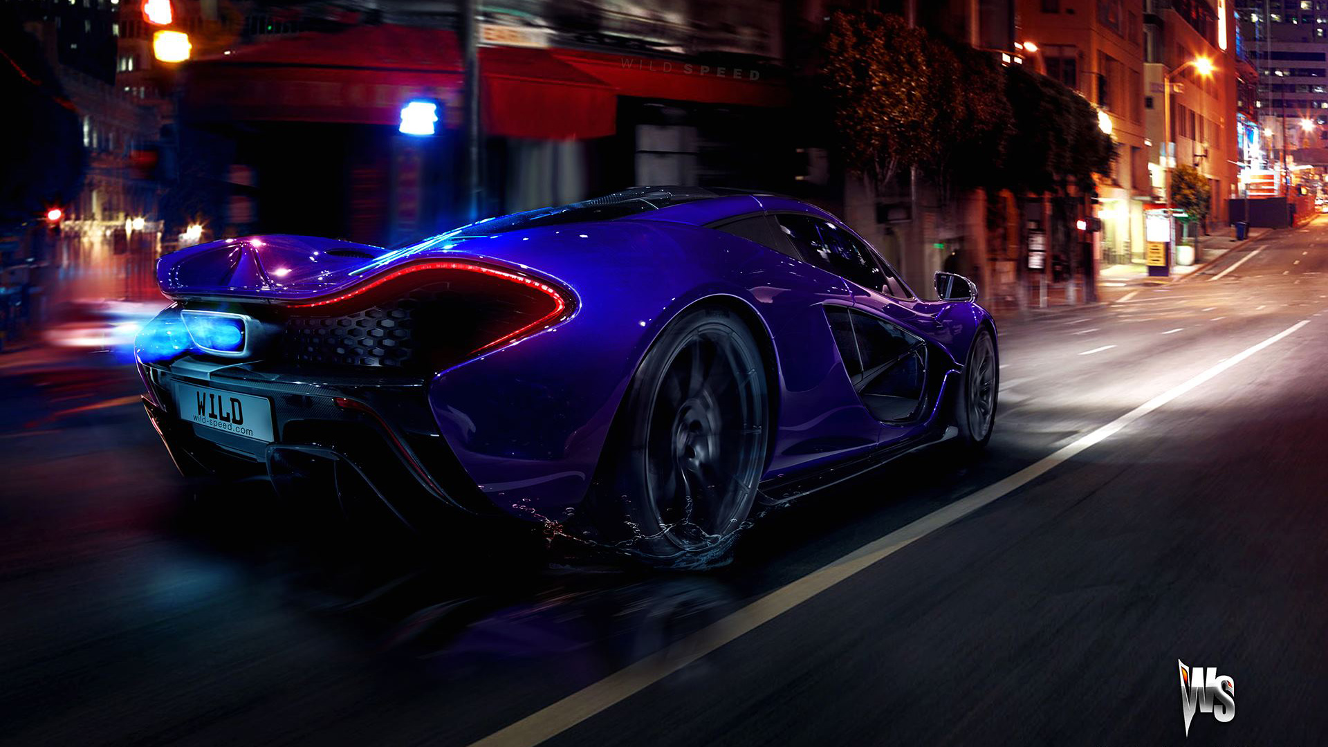 mclaren, red, тюслин