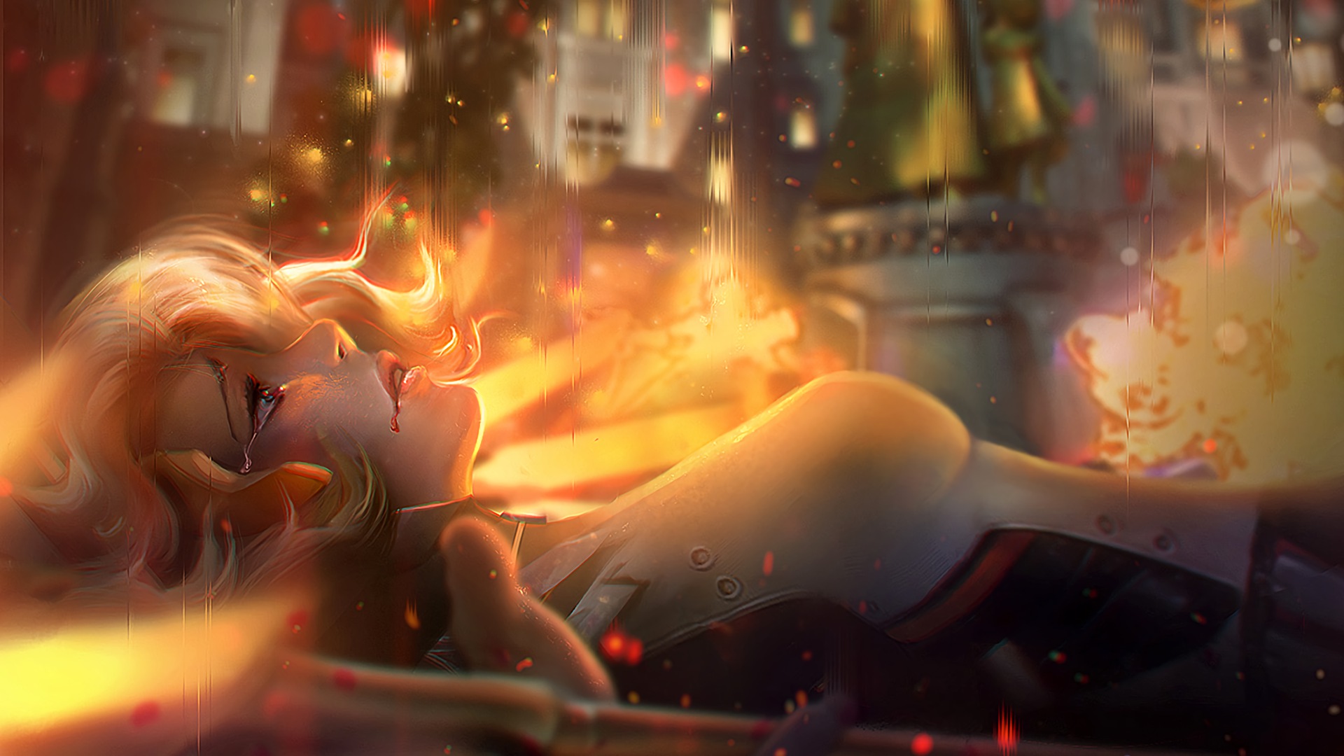 art, overwatch, mercy