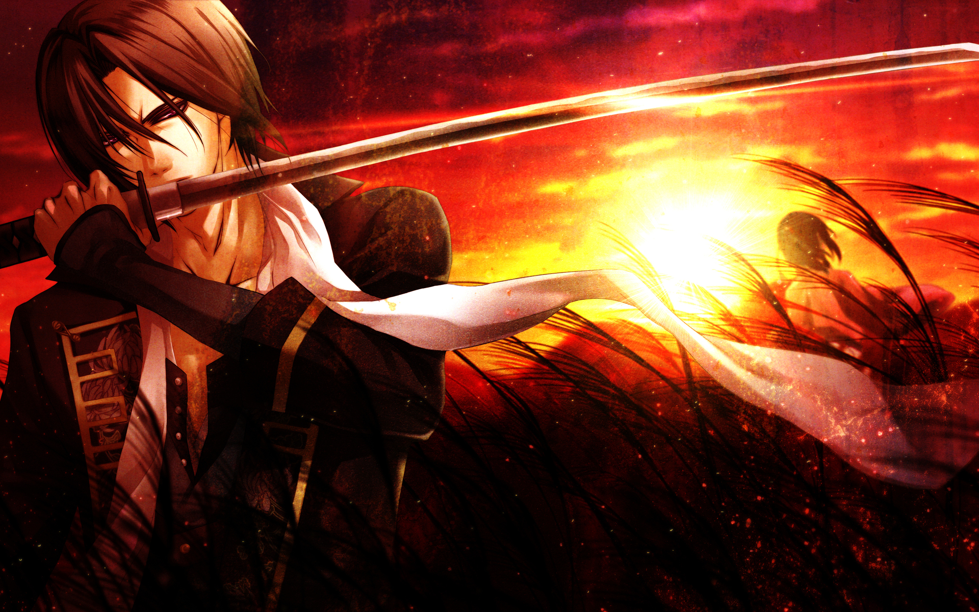 hijikata, toshizou, hakuouki 1920x1200