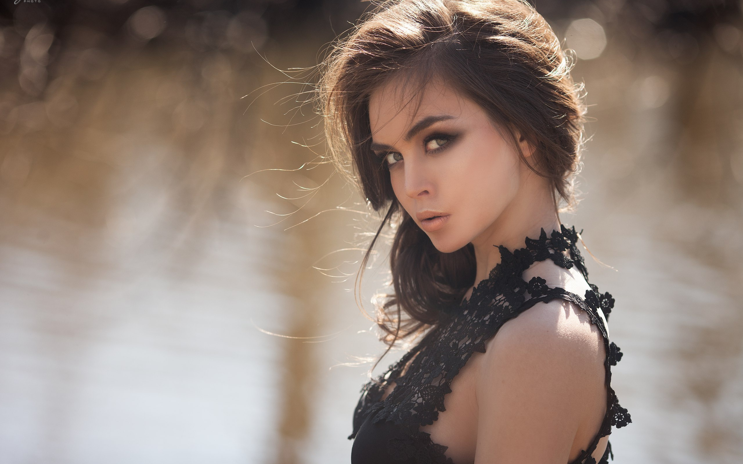 смотреть, женщина, девушка