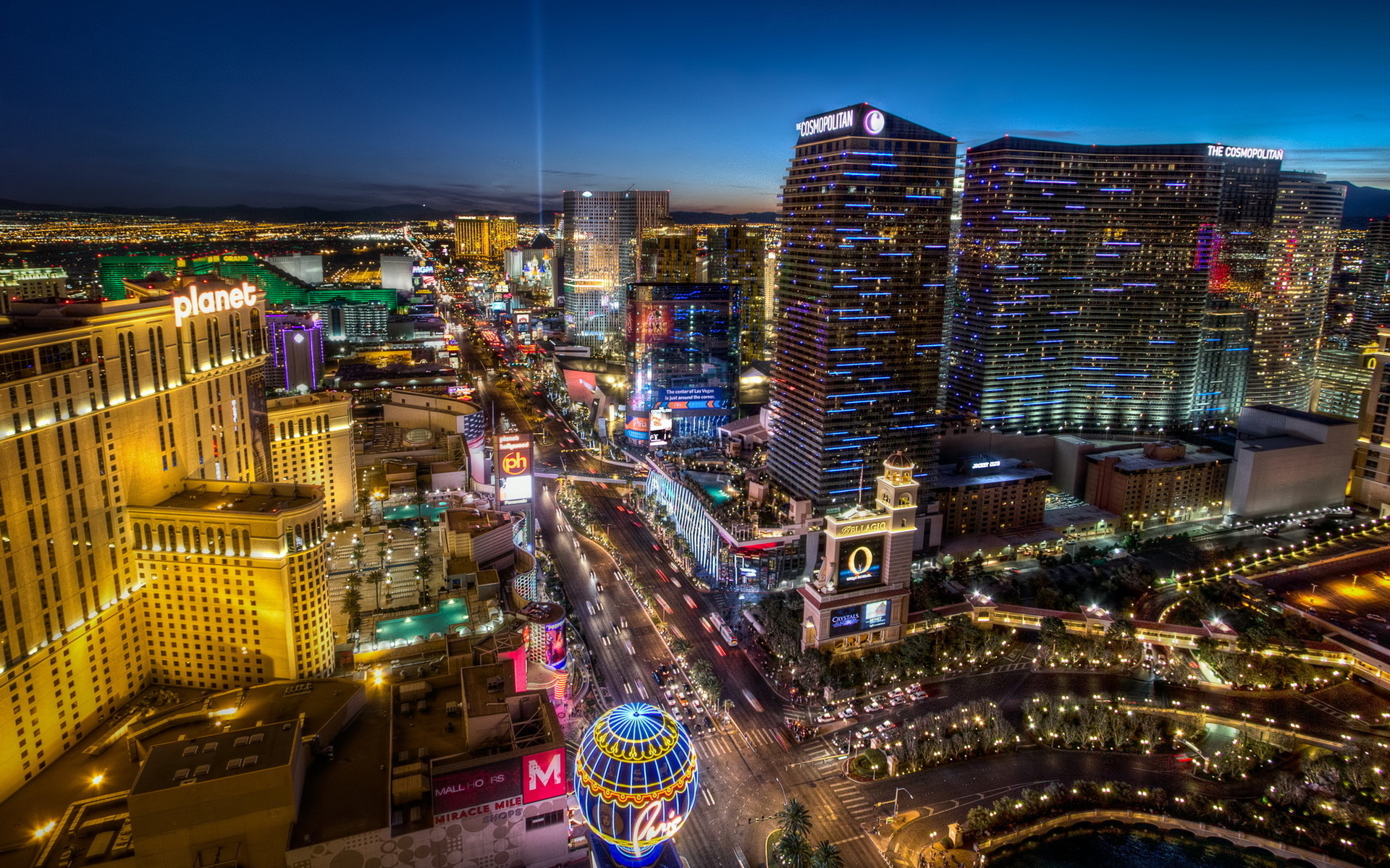 vegas, las, город Фон № 98711 разрешение 1920x1200