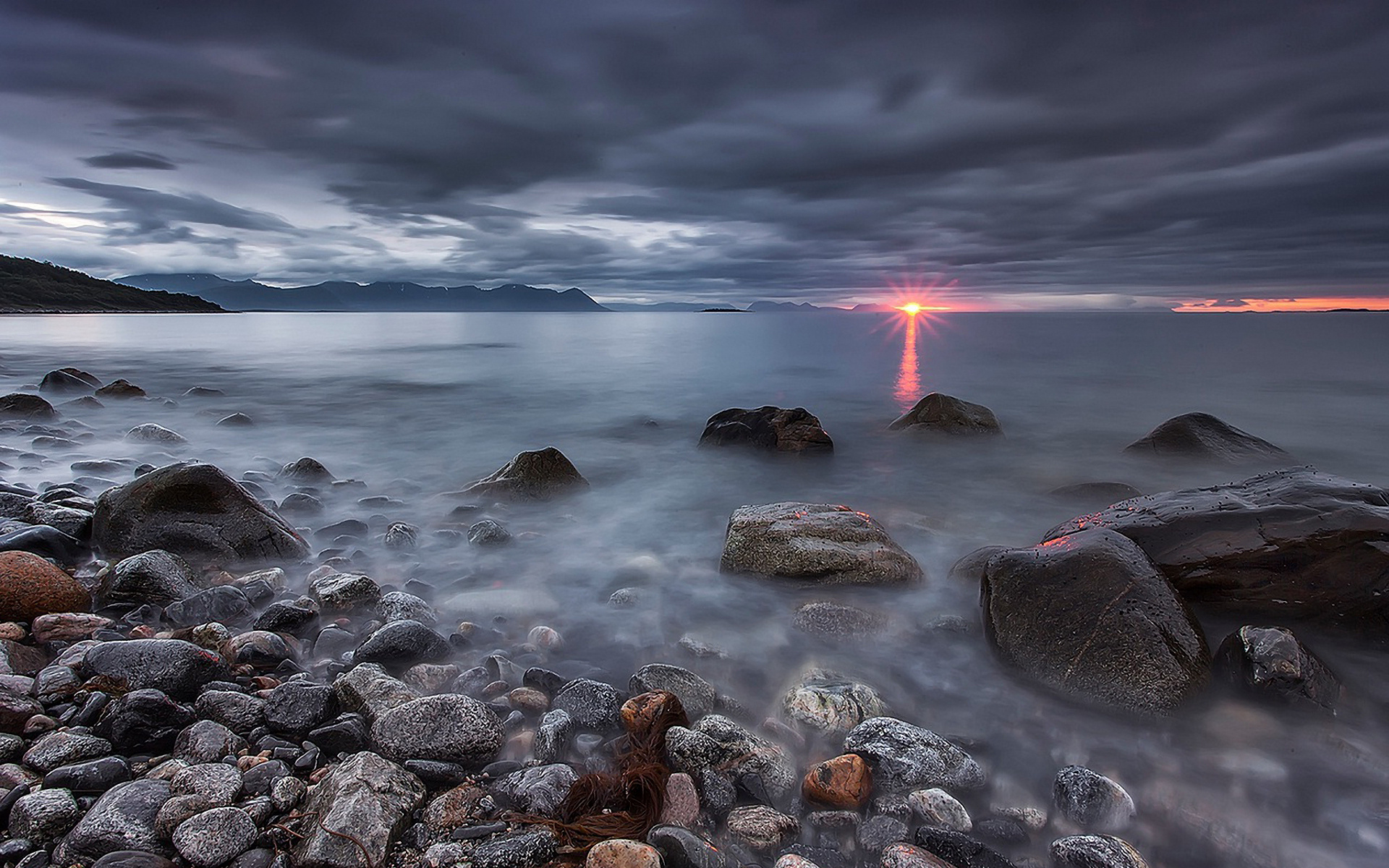 море, норвежское, лепешки