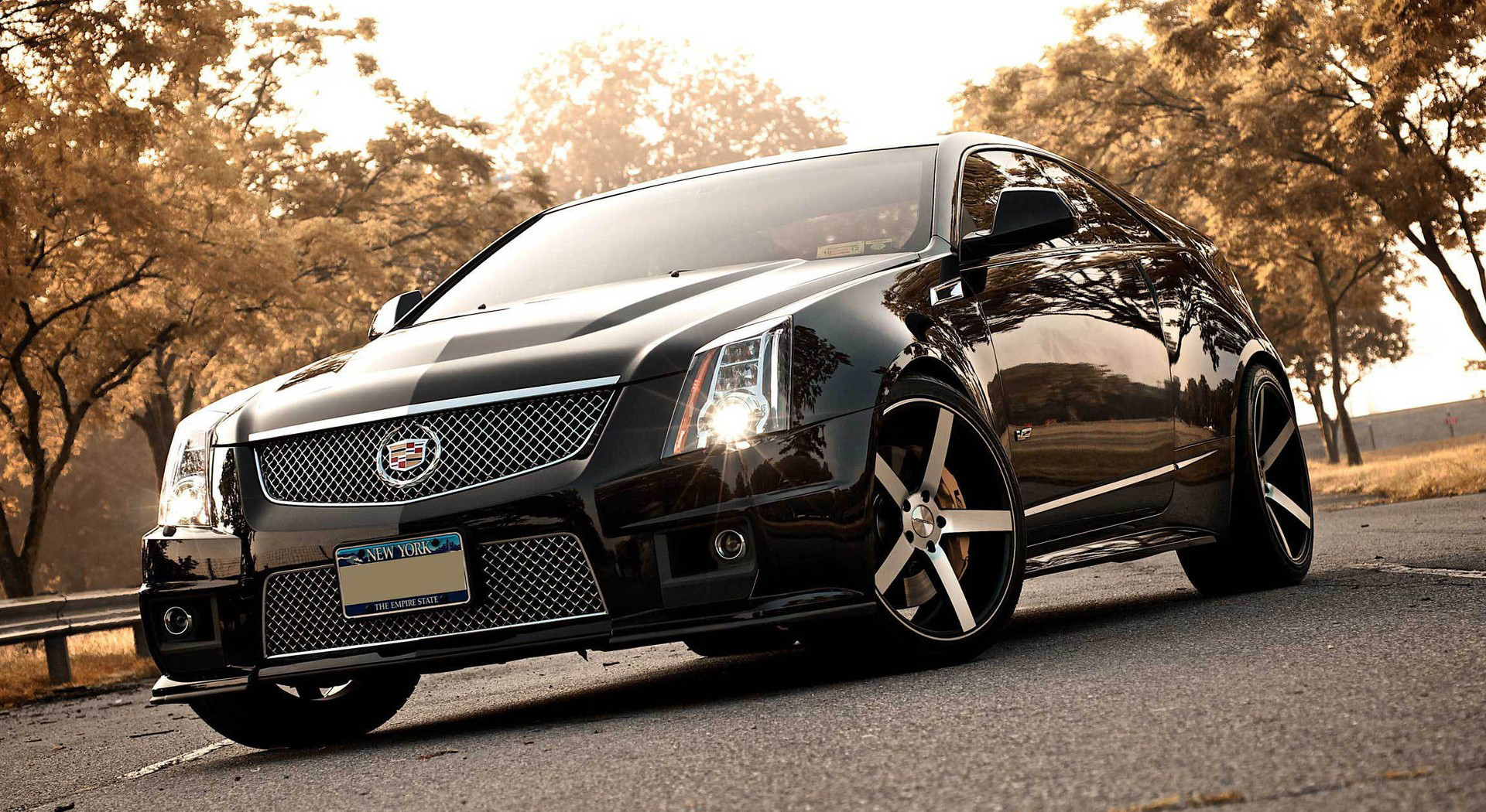 кадиллак, черный, кадилак