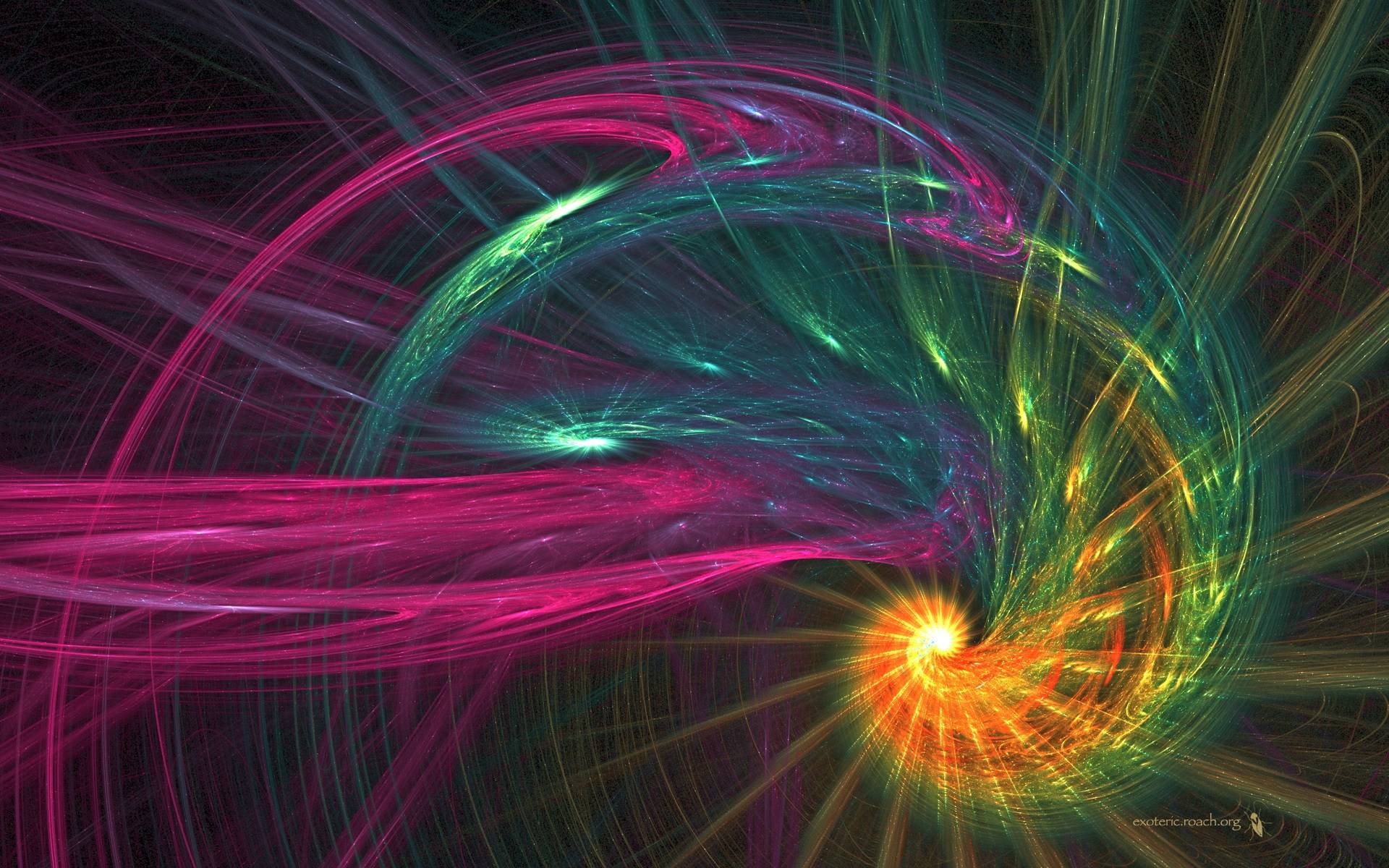 фрактал, фото, абстракция