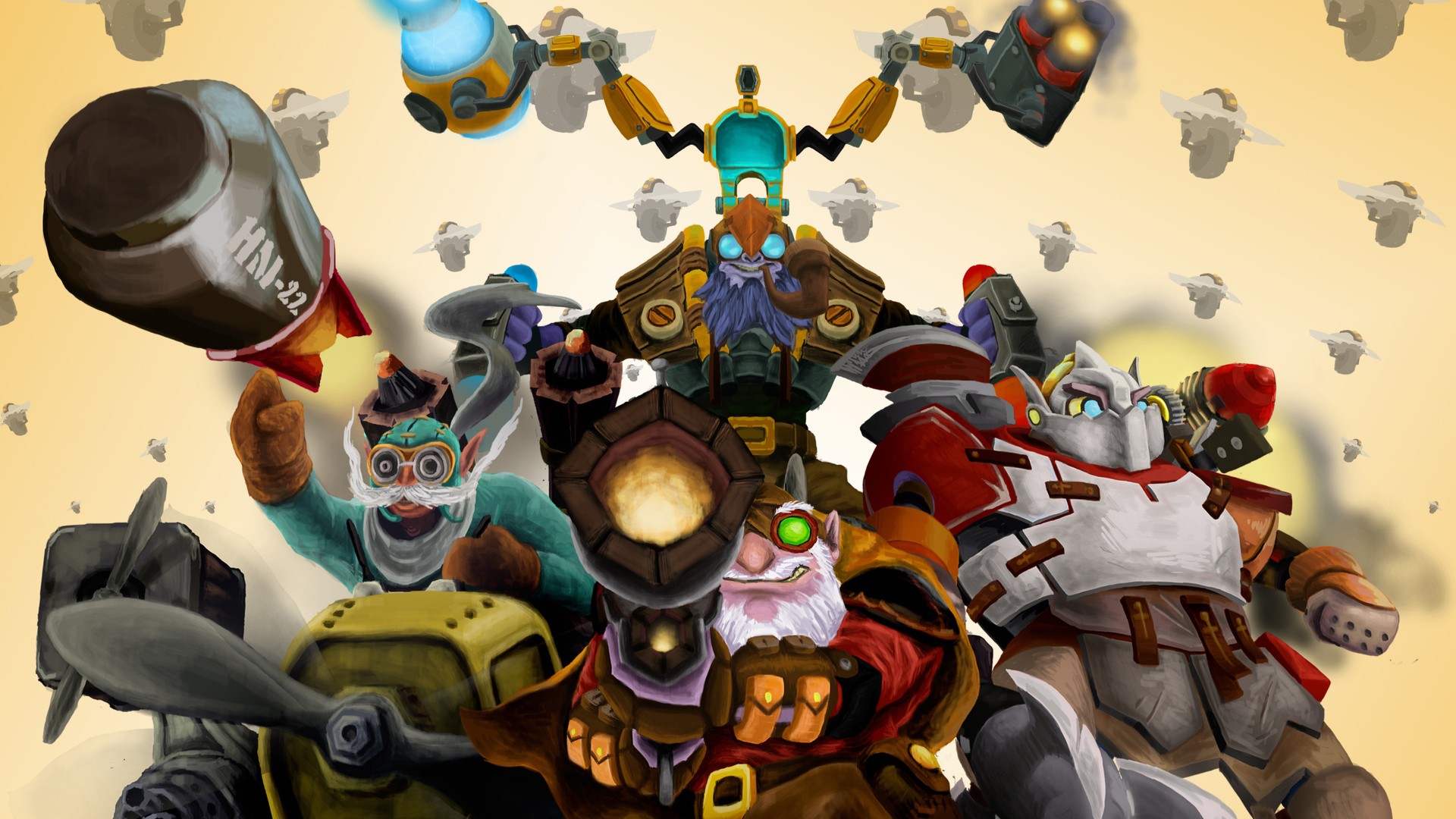 tinker, игра, иллюстрация