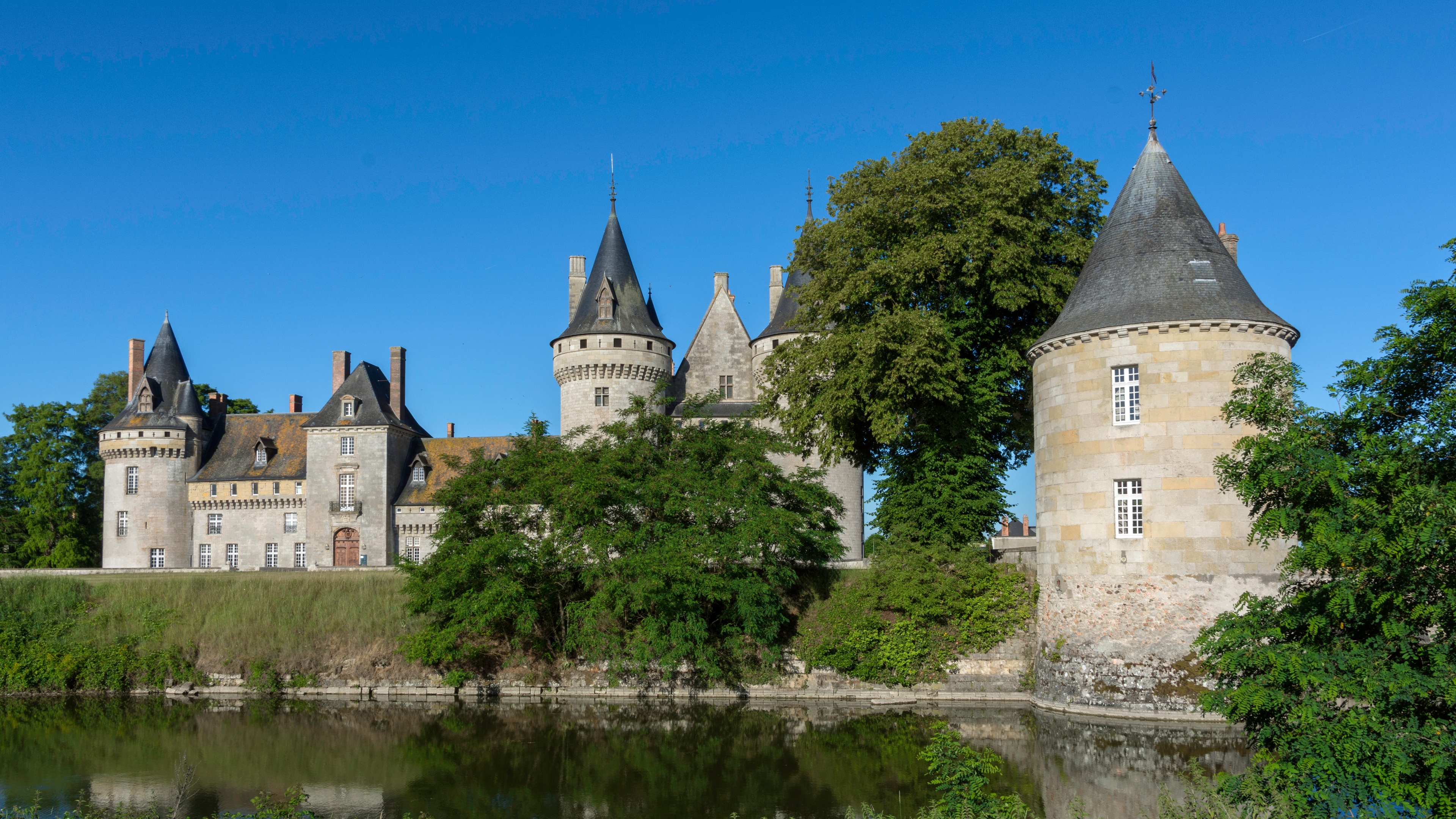 фон, castle, loire