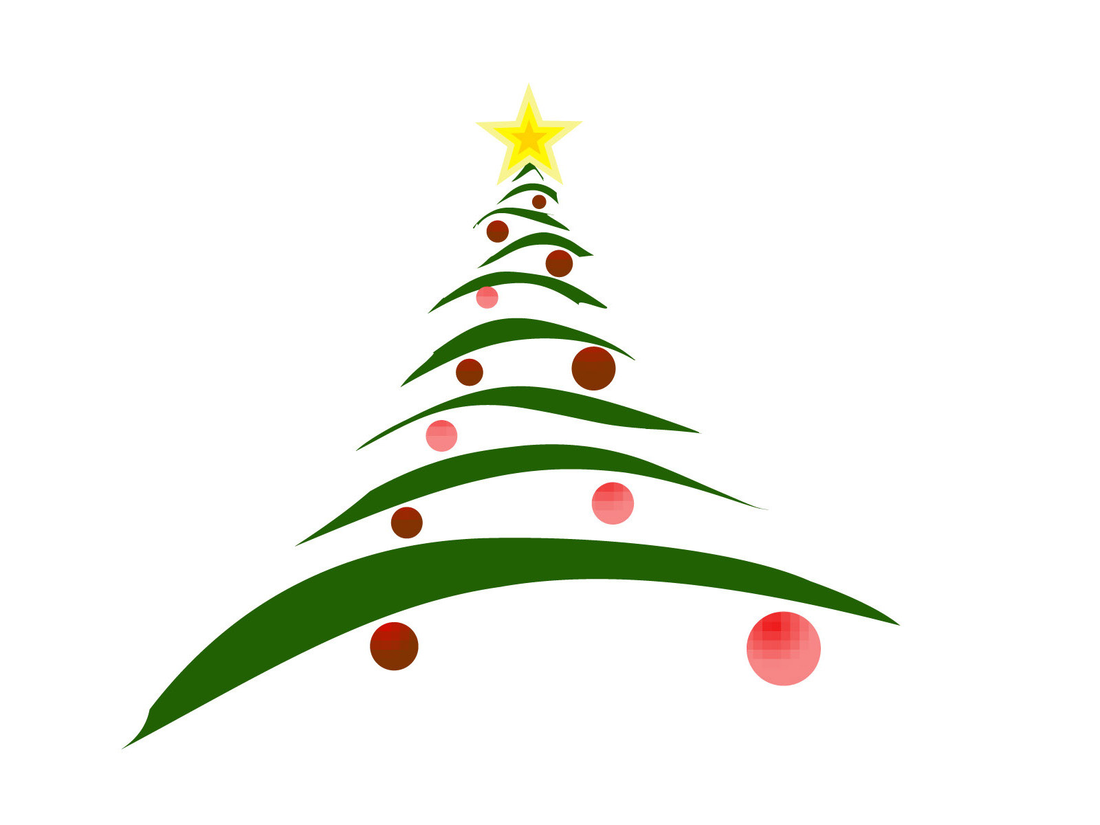 новогодней, рисунок