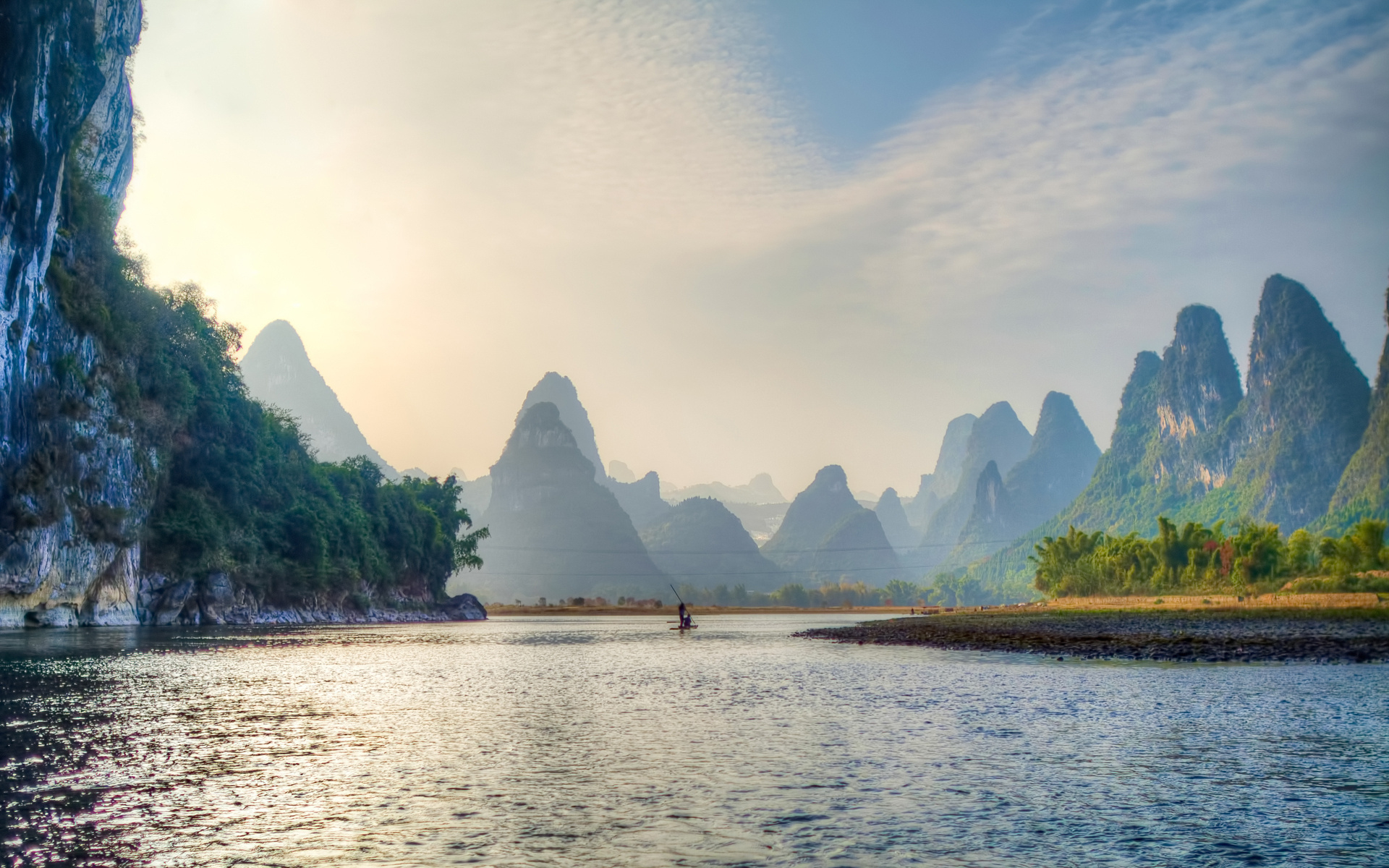 yangshuo, уезд, reki