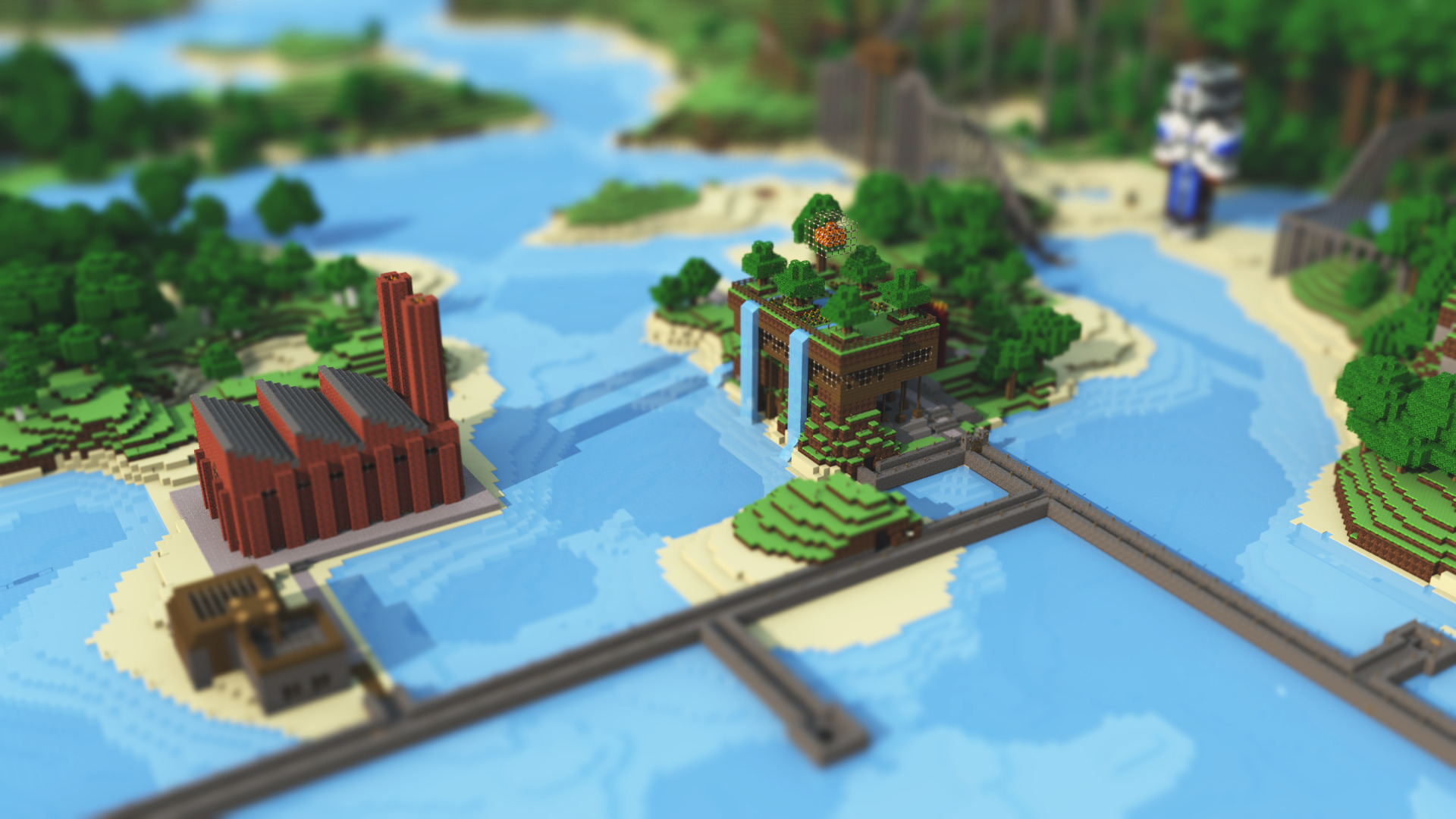 minecraft, depth, поле