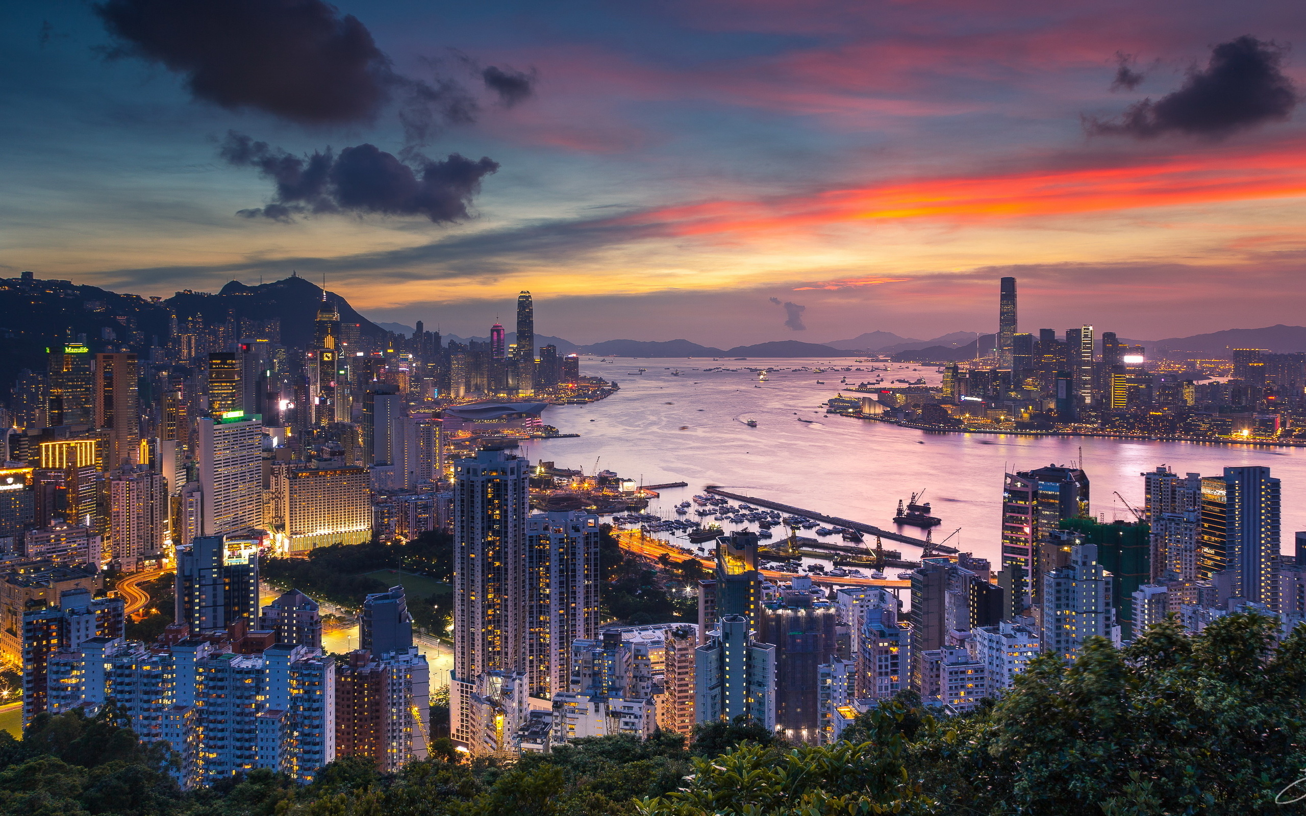 hong, китаянка, город