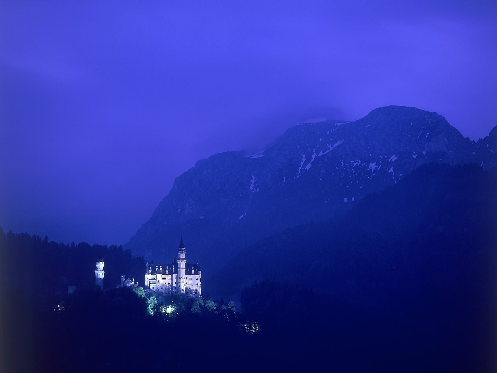 замок, üшванштайн, германия