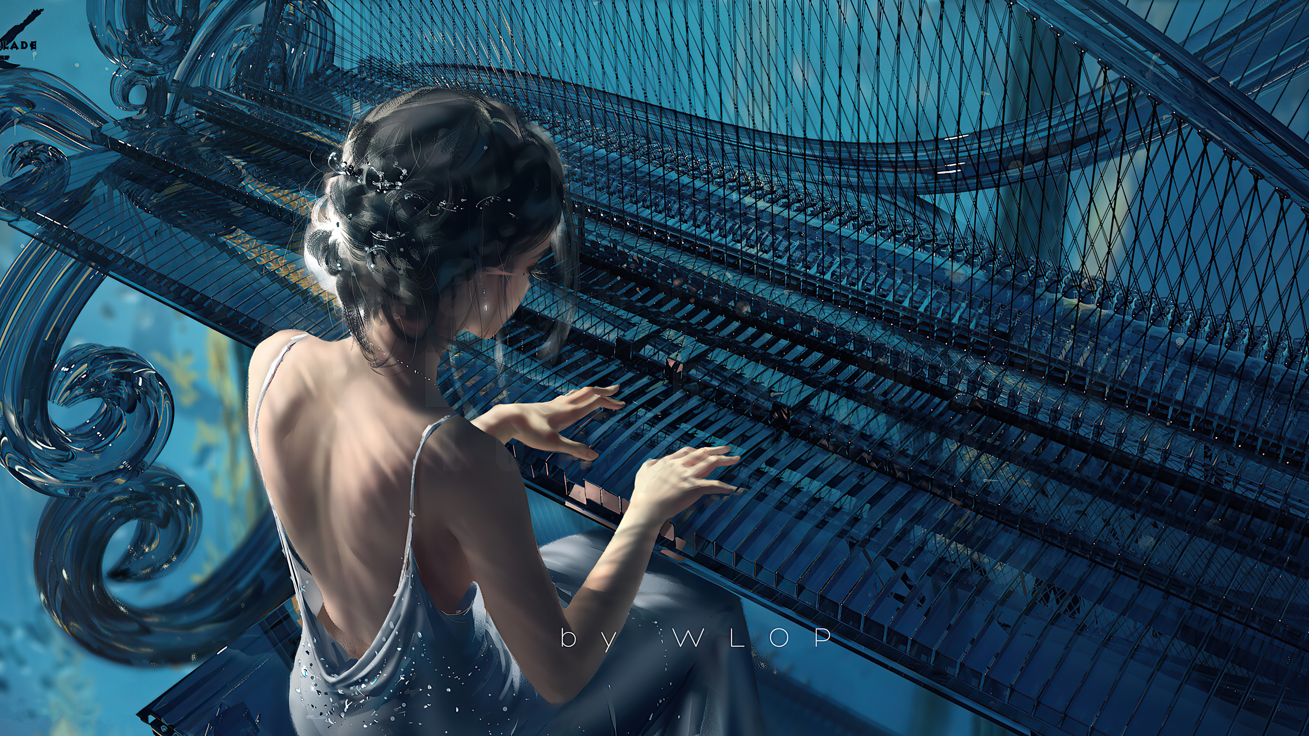 wlop, комиксы, ghostblade