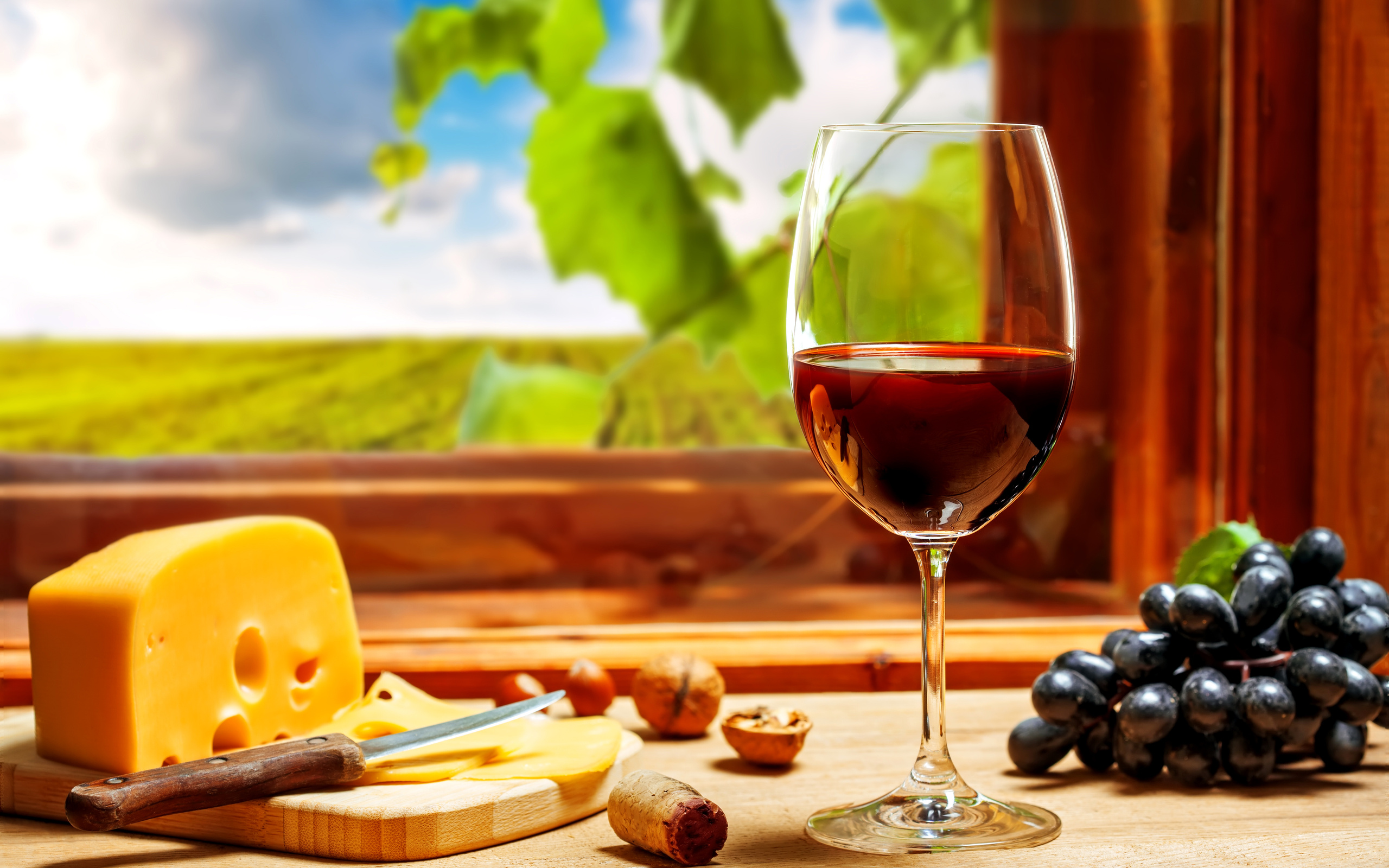 Вино сыр виноград