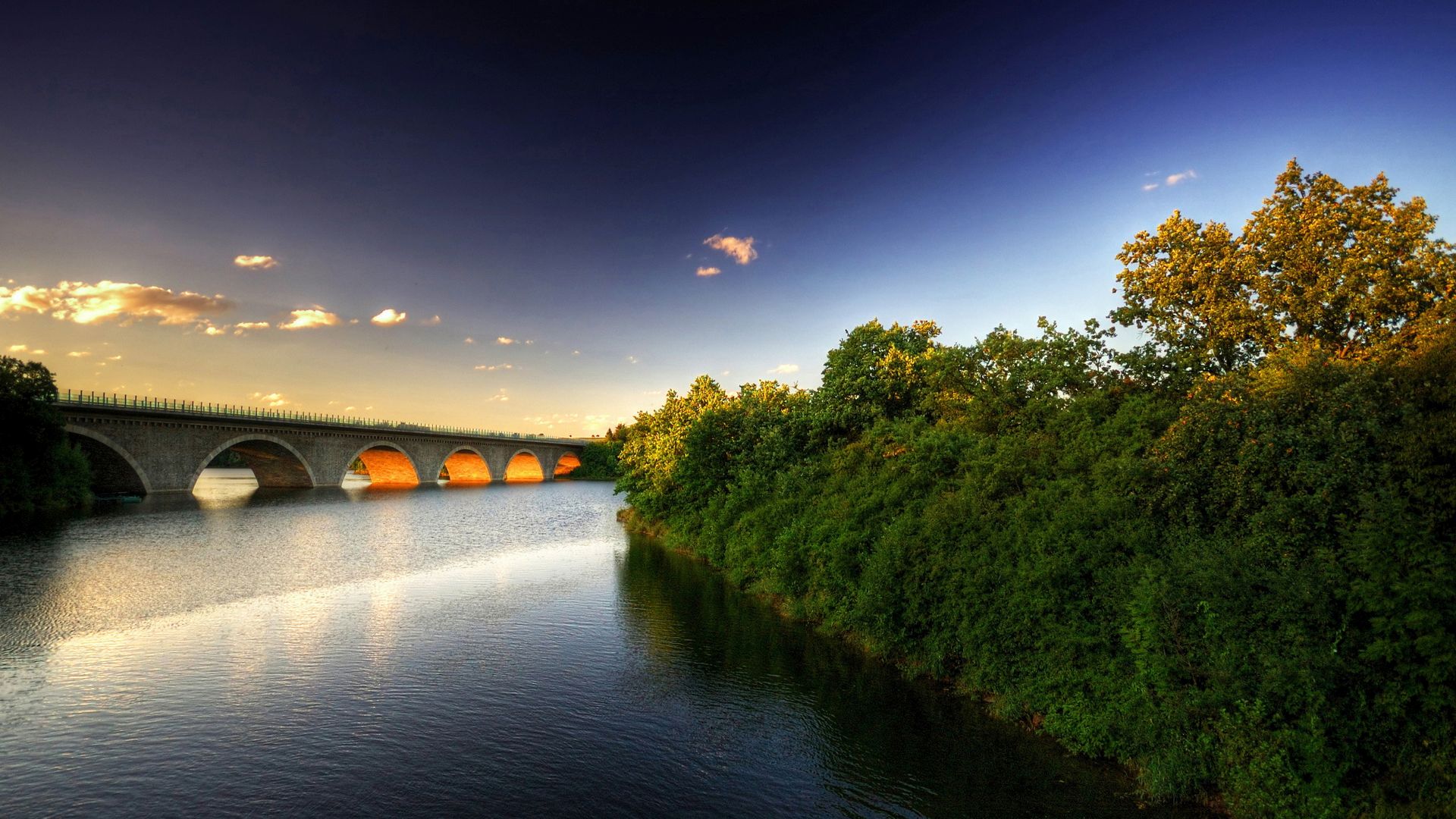 мосты, полные