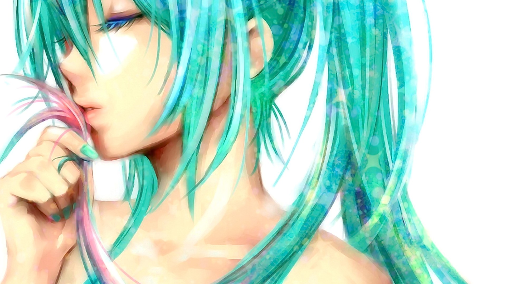 miku, hatsune, art