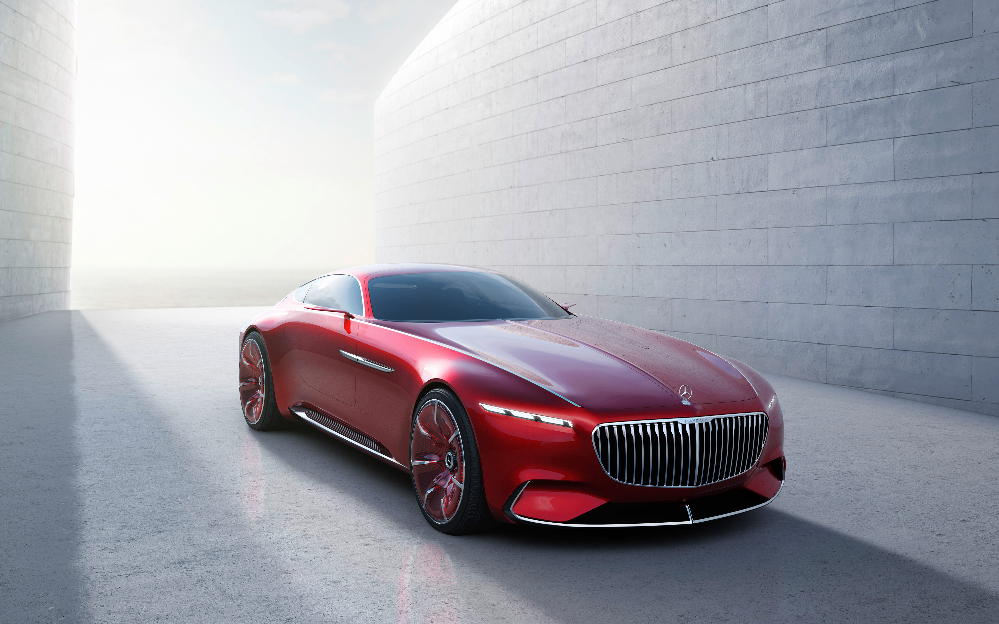 maybach, mercedes, Vision No 128453 Разрешение 3840x2400