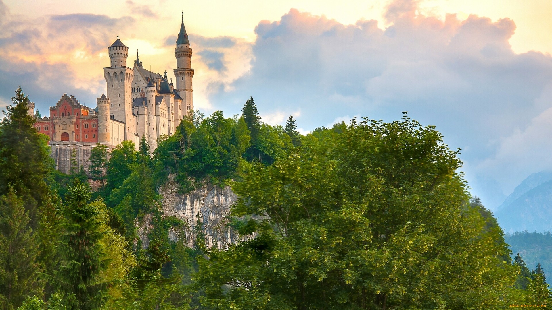germanii, castle, город