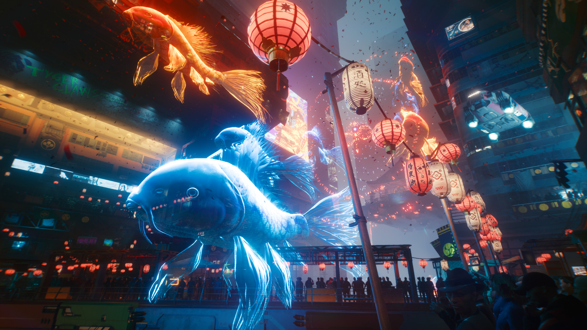 киберпанк, фон, игра