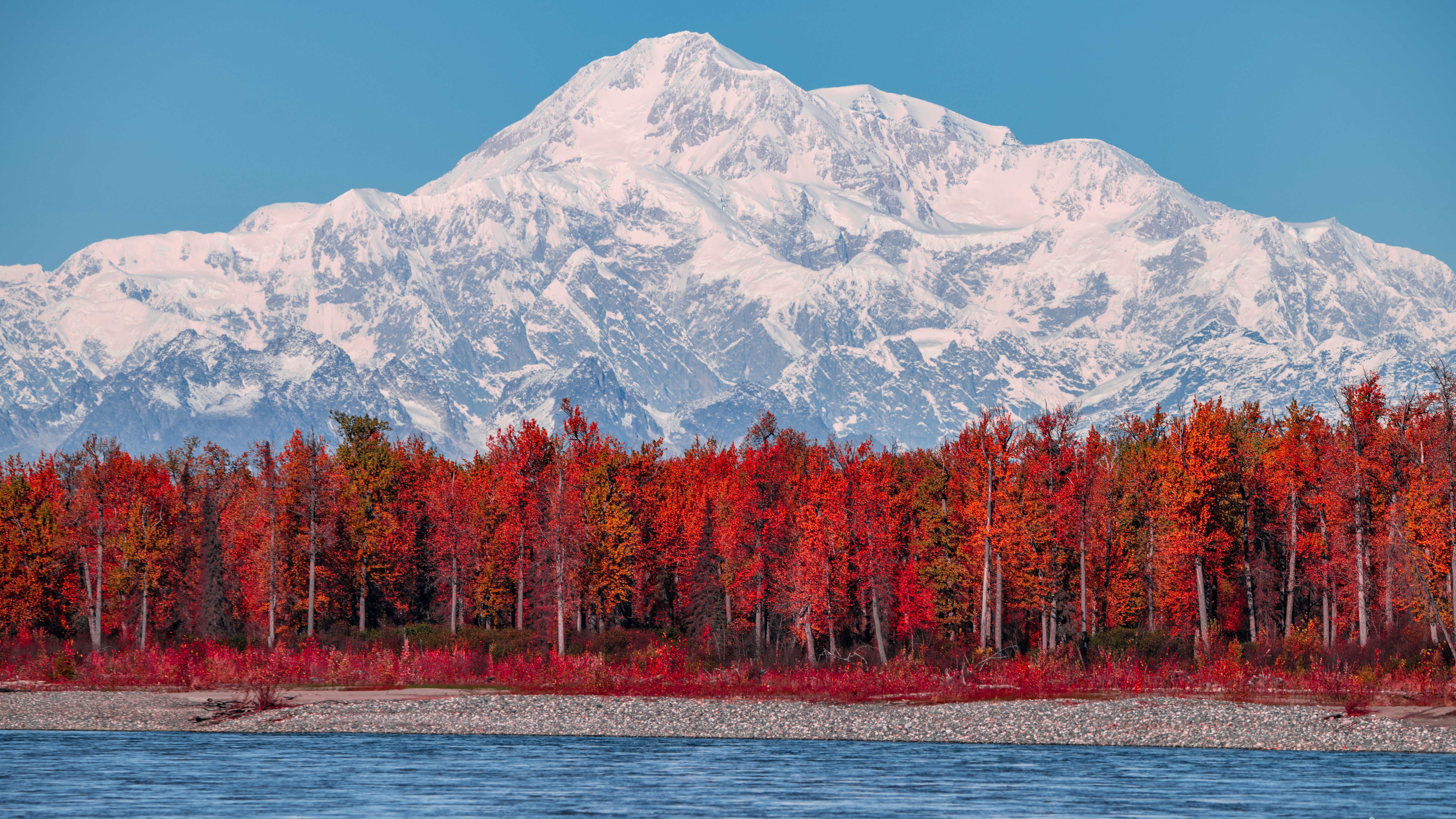 The highest mountain in north america are. Денали Северная Америка. 7680 × 4320 природа. Красивые картинки гор. Денали 16/9.