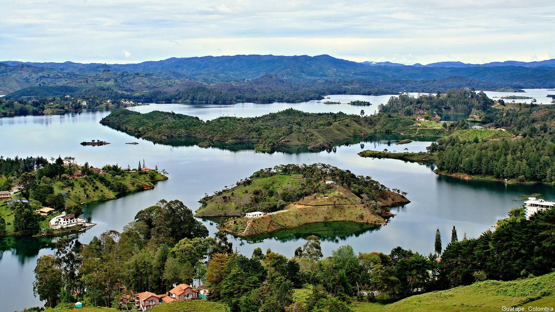гуатапе, коломбия, река