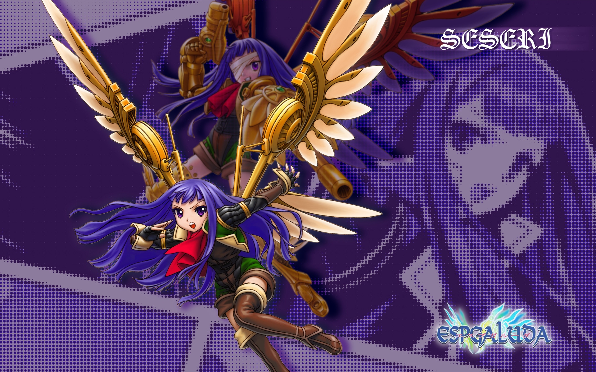 anime, seser, espgaluda