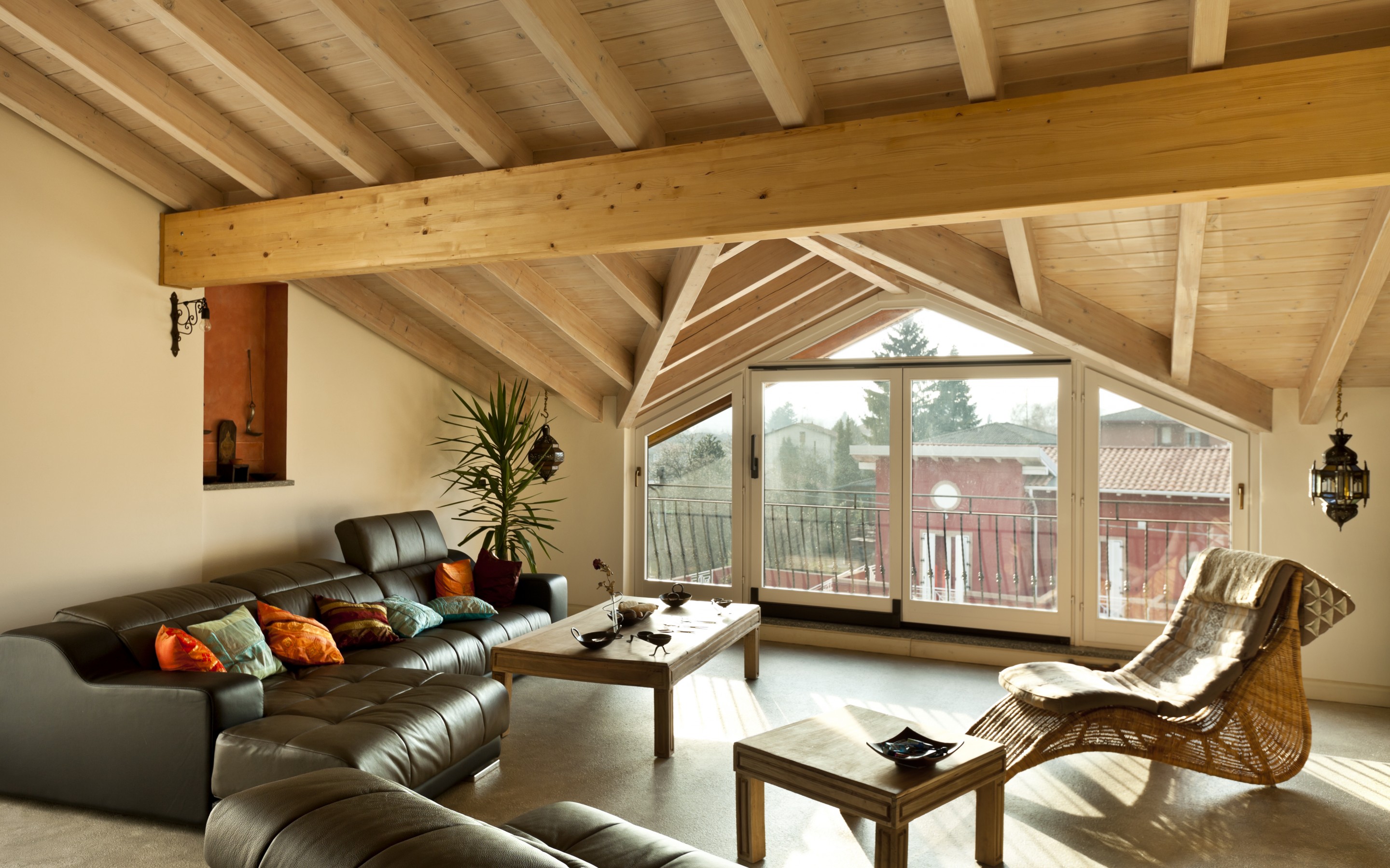 chalet, интерьер, стиле