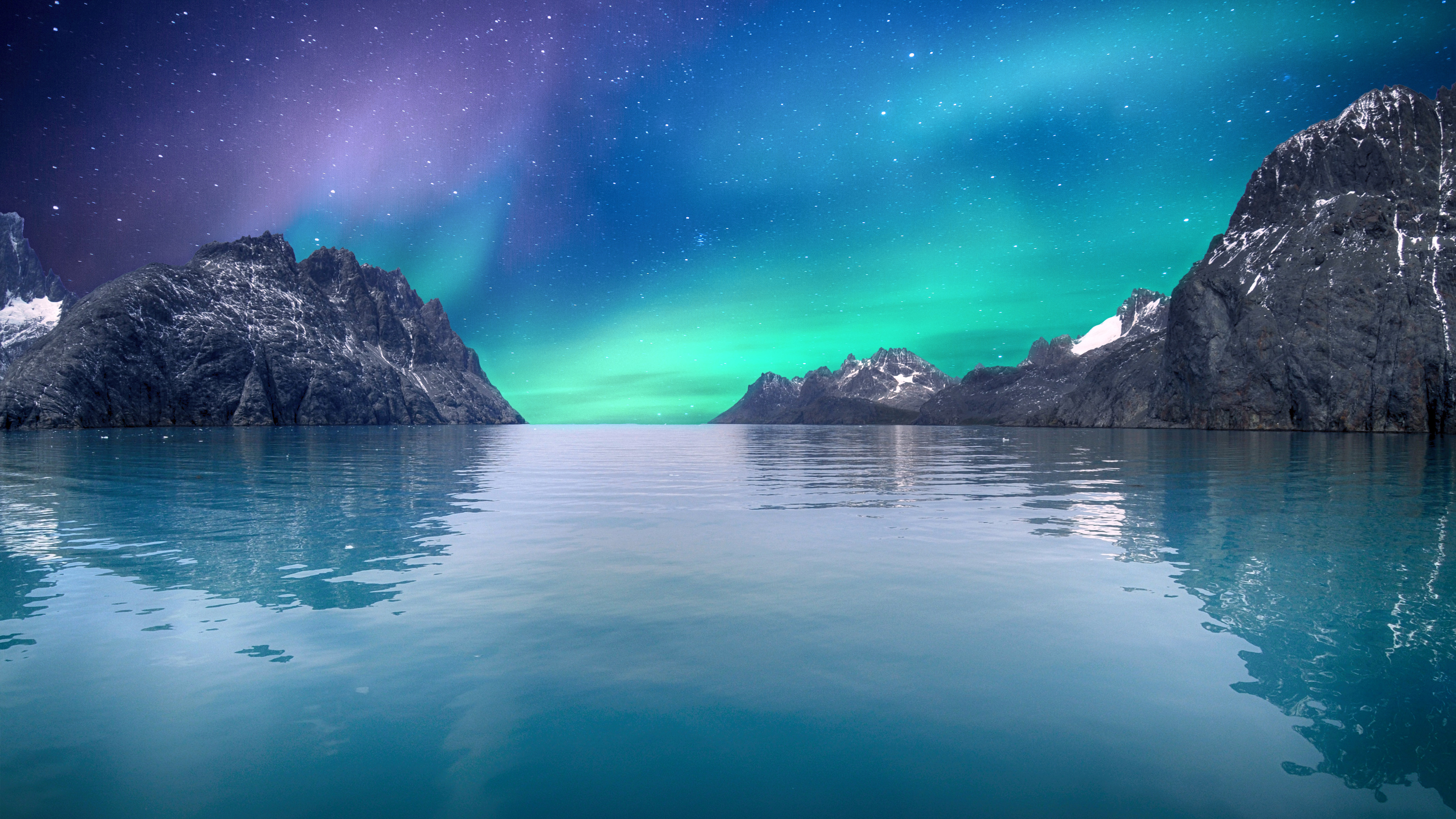 aurora, boreal, sobre