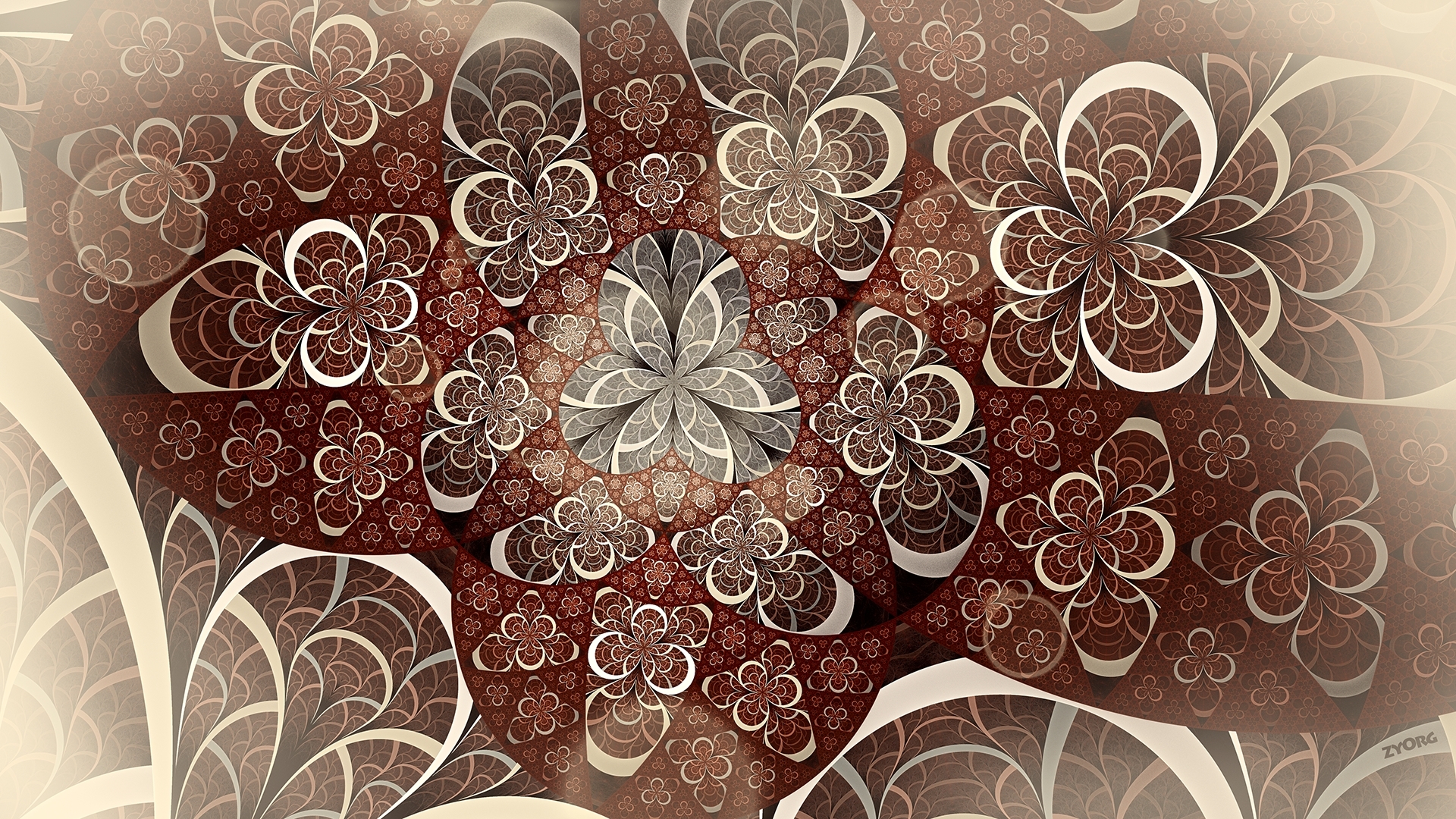 фрактальный номер 132391 разрешение 1920x1080