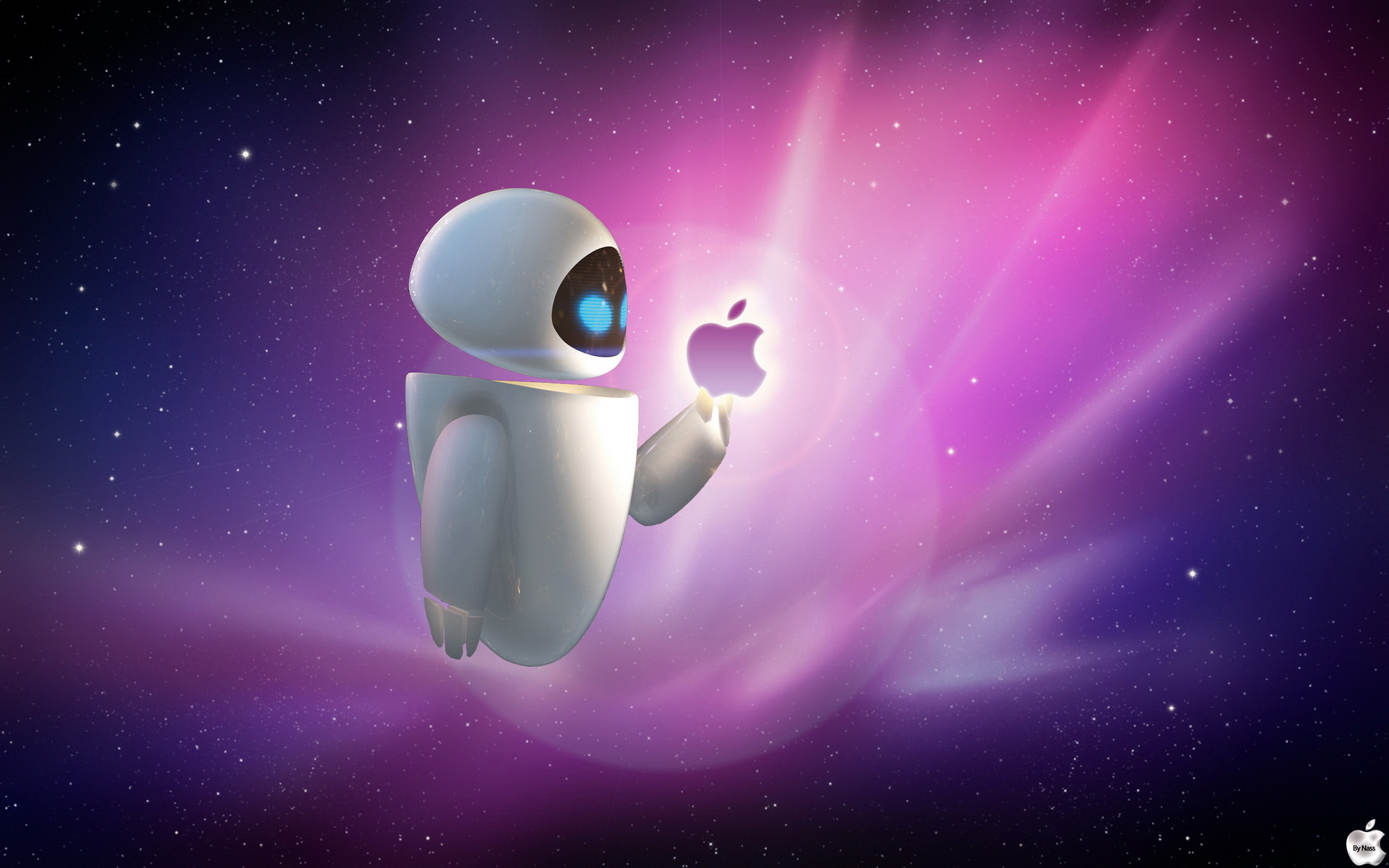 яблоко, матовое соединение No 26260 Разрешение 1920x1200