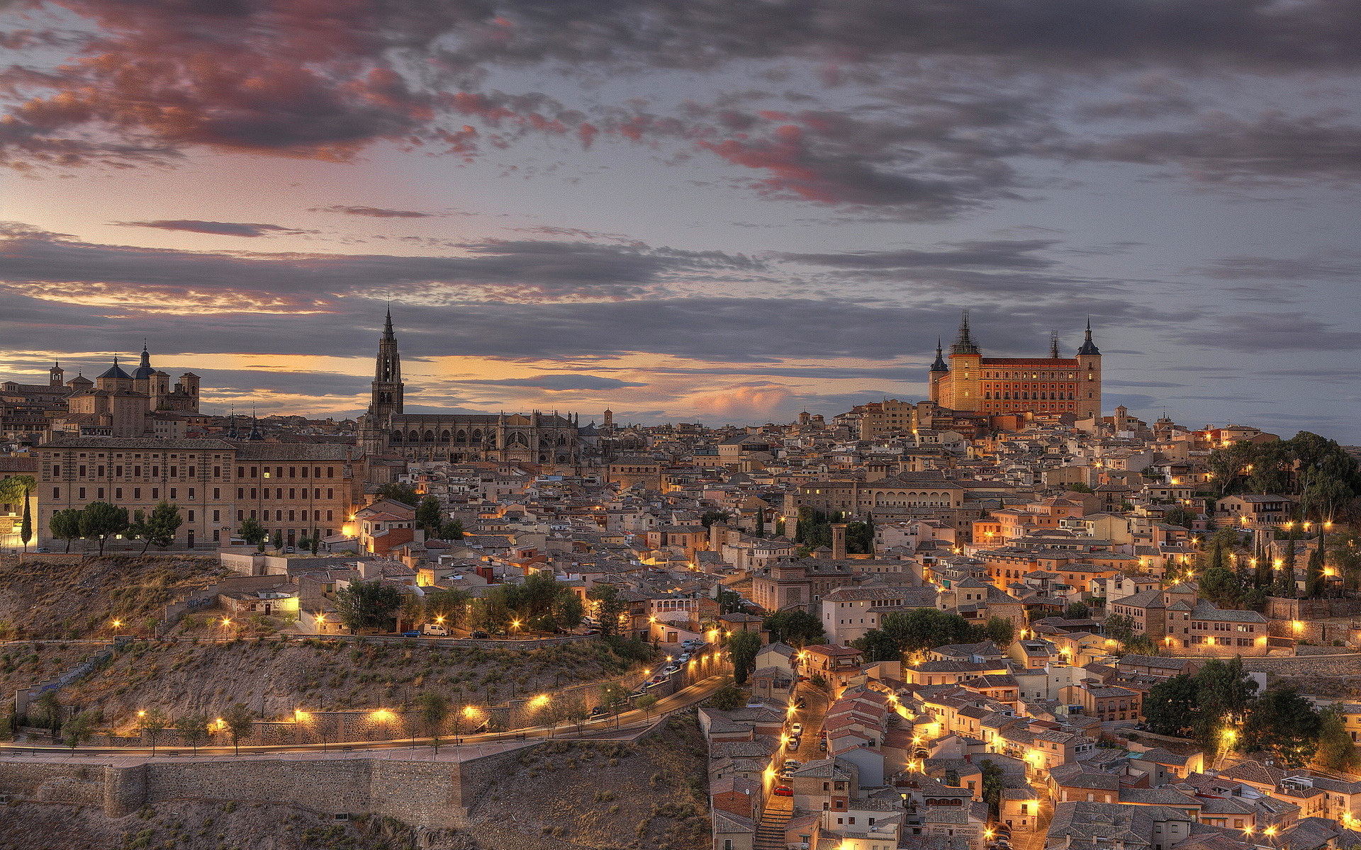 испании, toledo, город