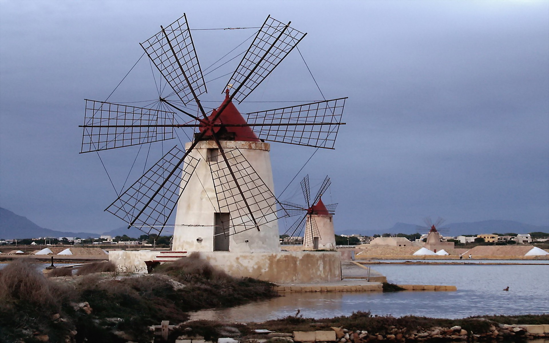 italy, mill, ветер