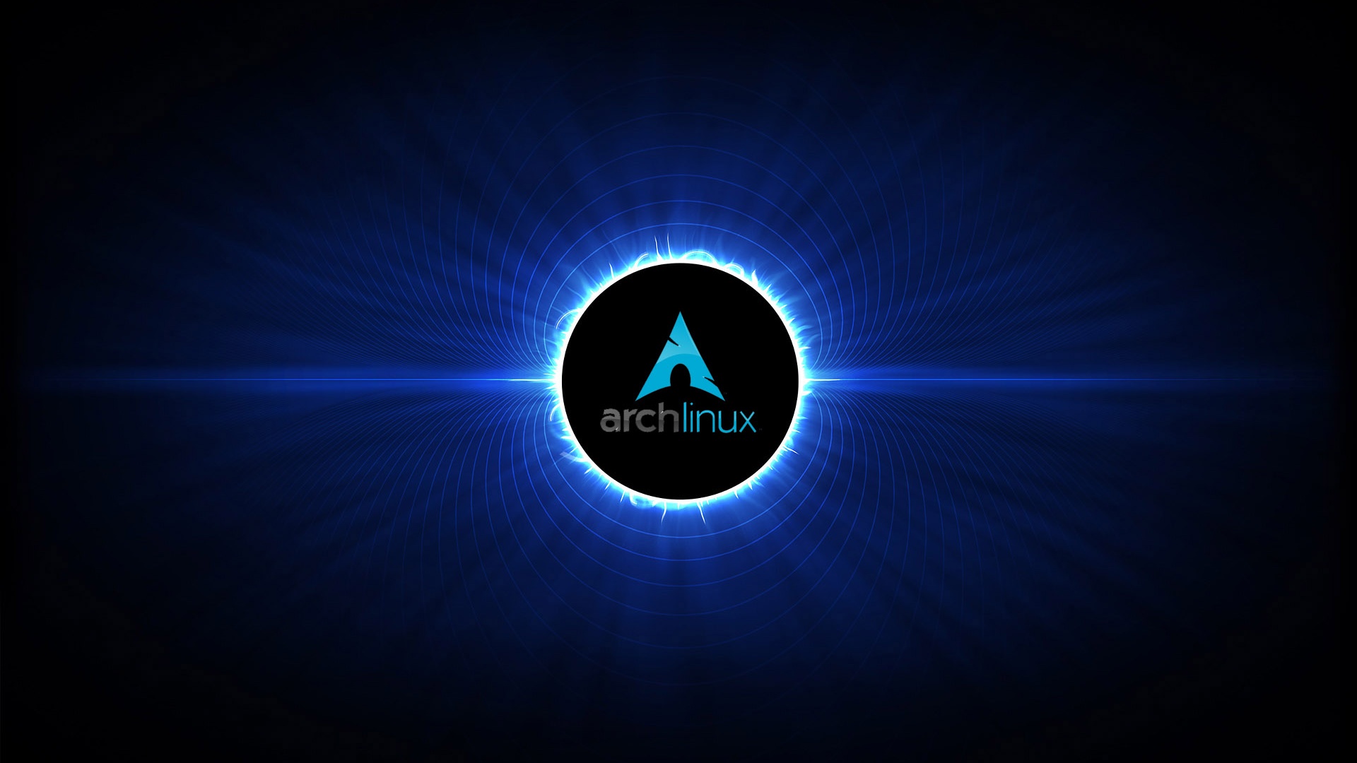 arch linux dark planet