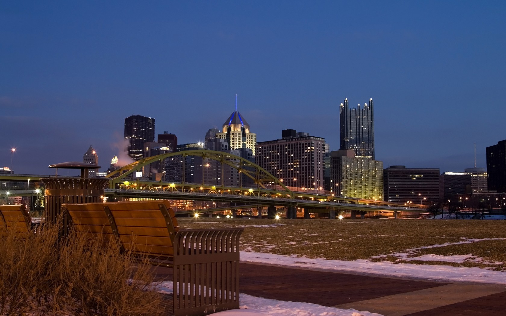 город, pittsburgh, pennsylvania