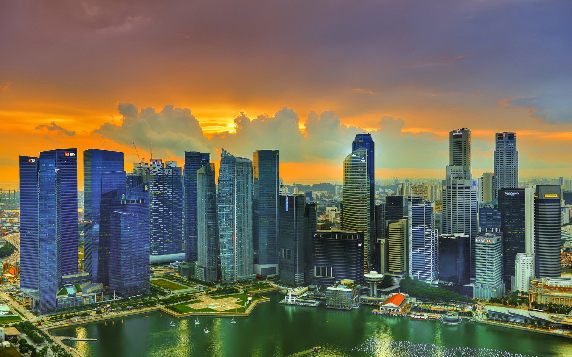 bay, песок, singapore