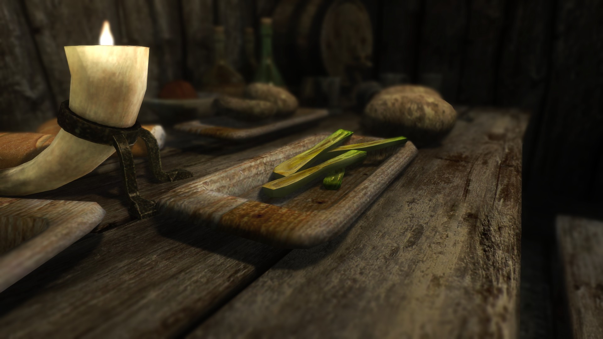 старый, прокрутка, skyrim