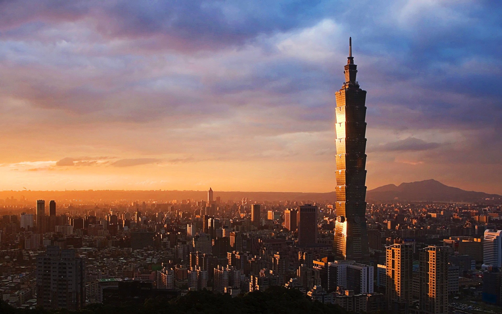 архитектура ночь страны Тайбэй тайвань без смс