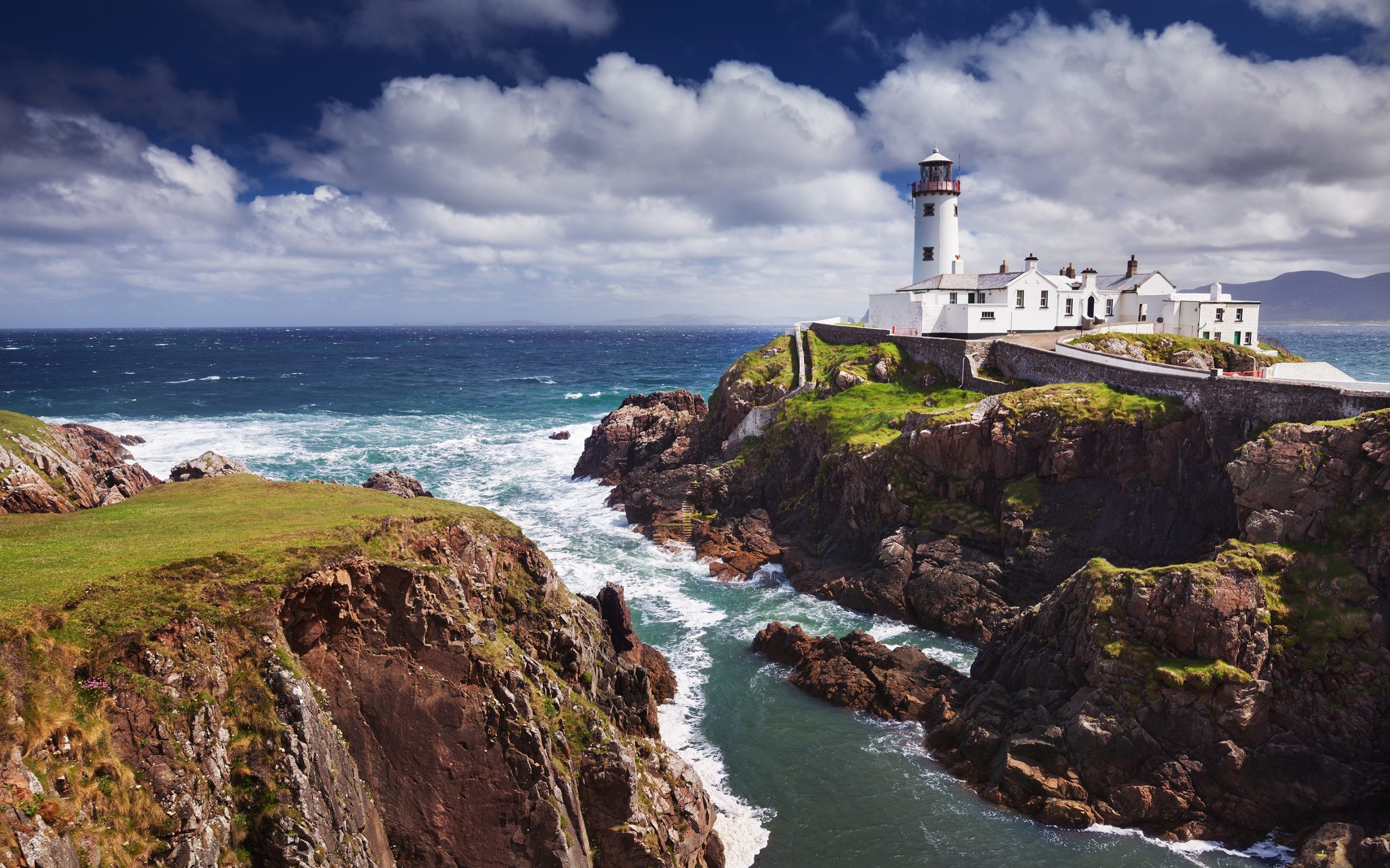 irlande, sur, ecran