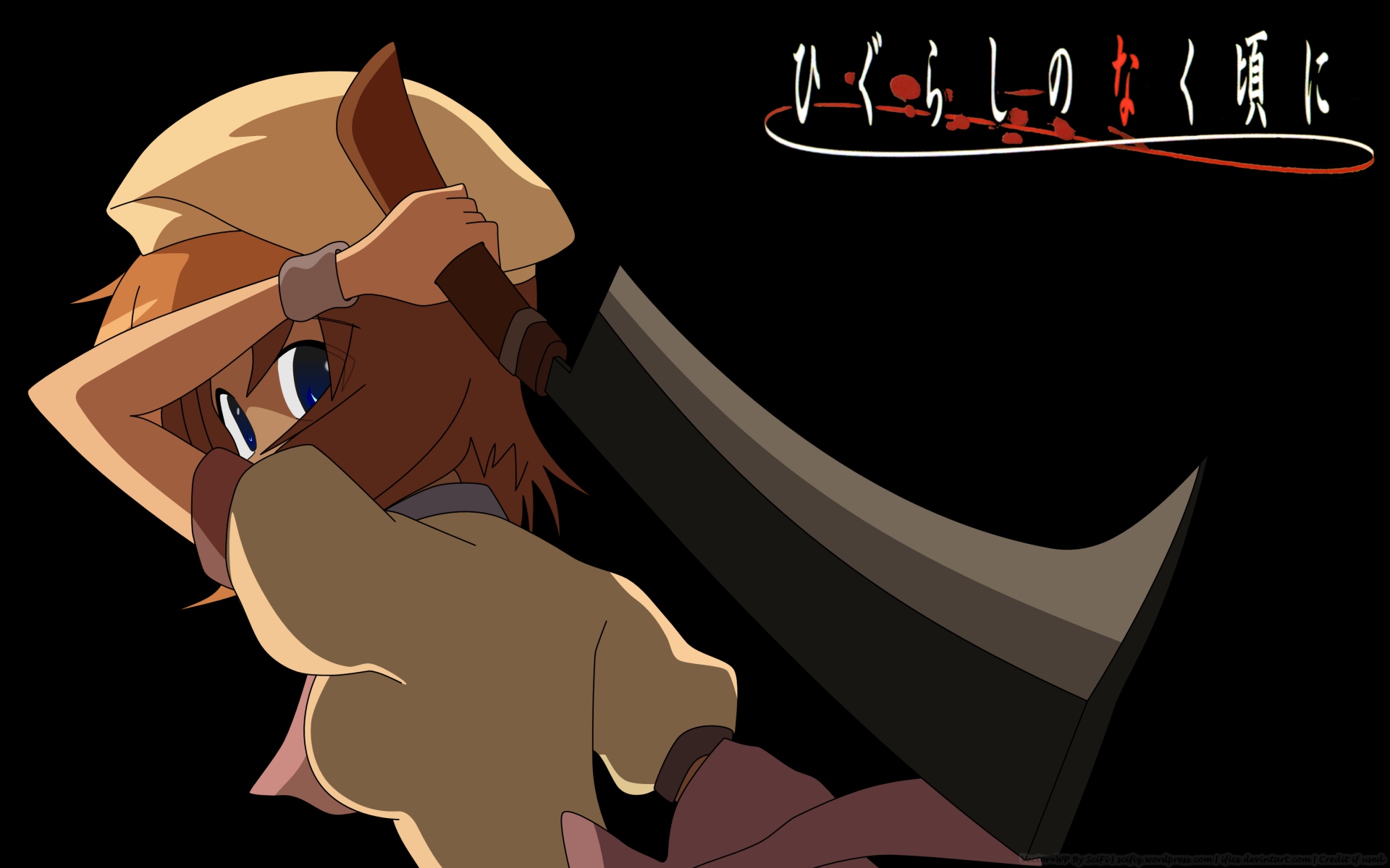 higurashi, naku No 30020 Разрешение 1920x1200
