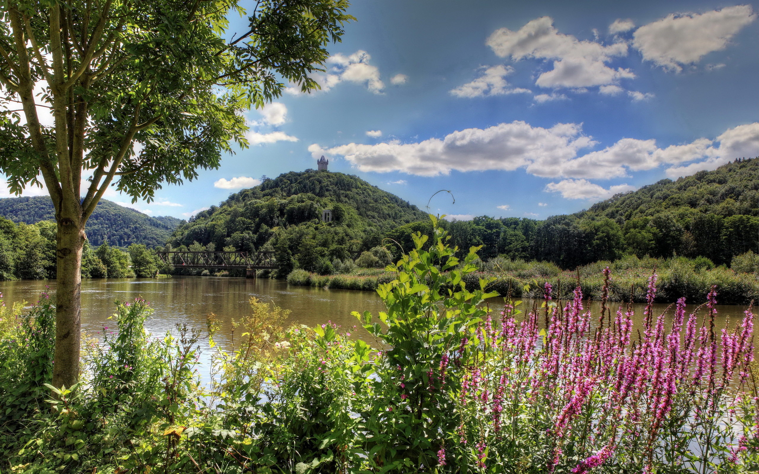 насосу, германия, реки