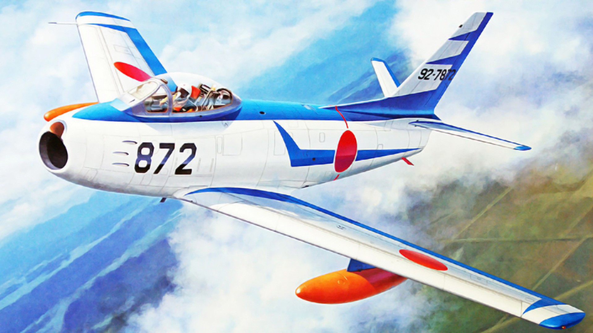 картина маленького самолета, летящего в небе с человеком внутри